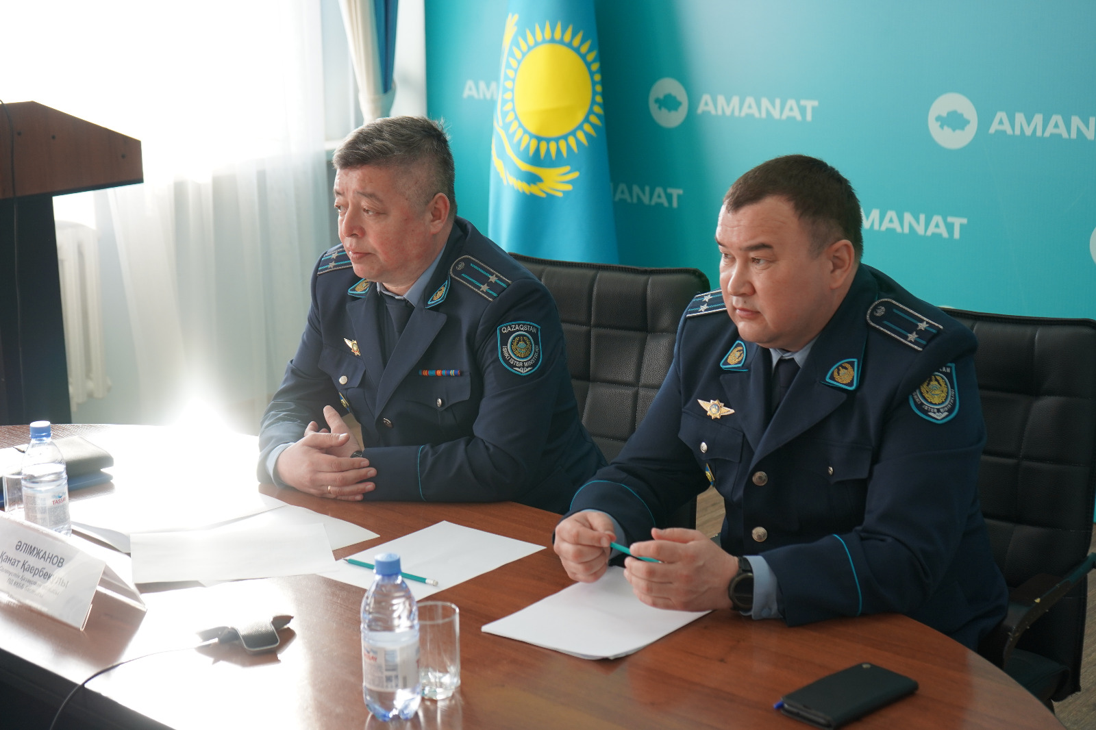 Полицейлер мен күзет құрылымдарының басшылары білім ошақтарындағы балалардың қауіпсіздігін талқылады