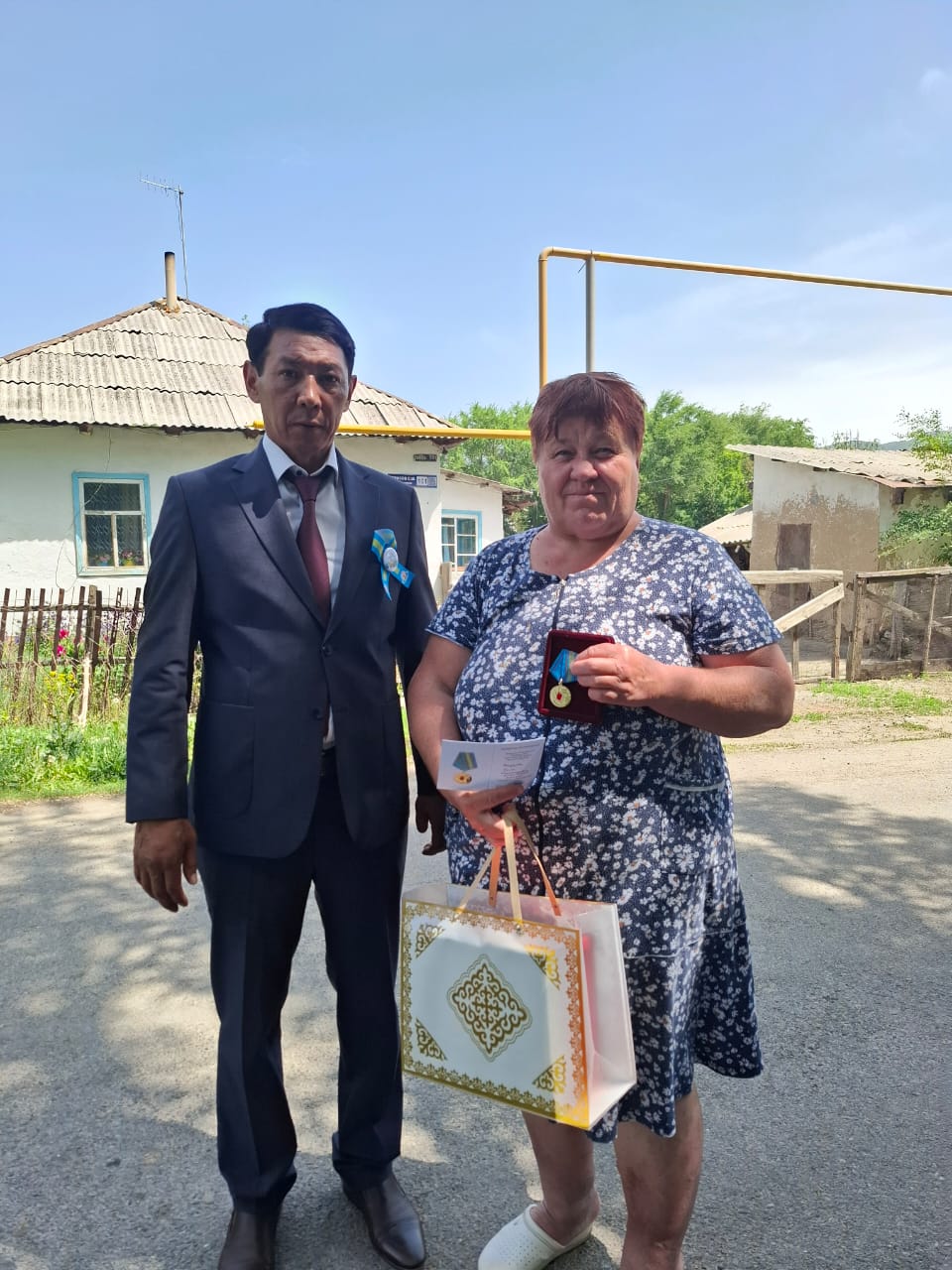 Қазақстан Президентінің атынан ардагерлерге Жеңістің 80 жылдығына арналған медальдар табысталды