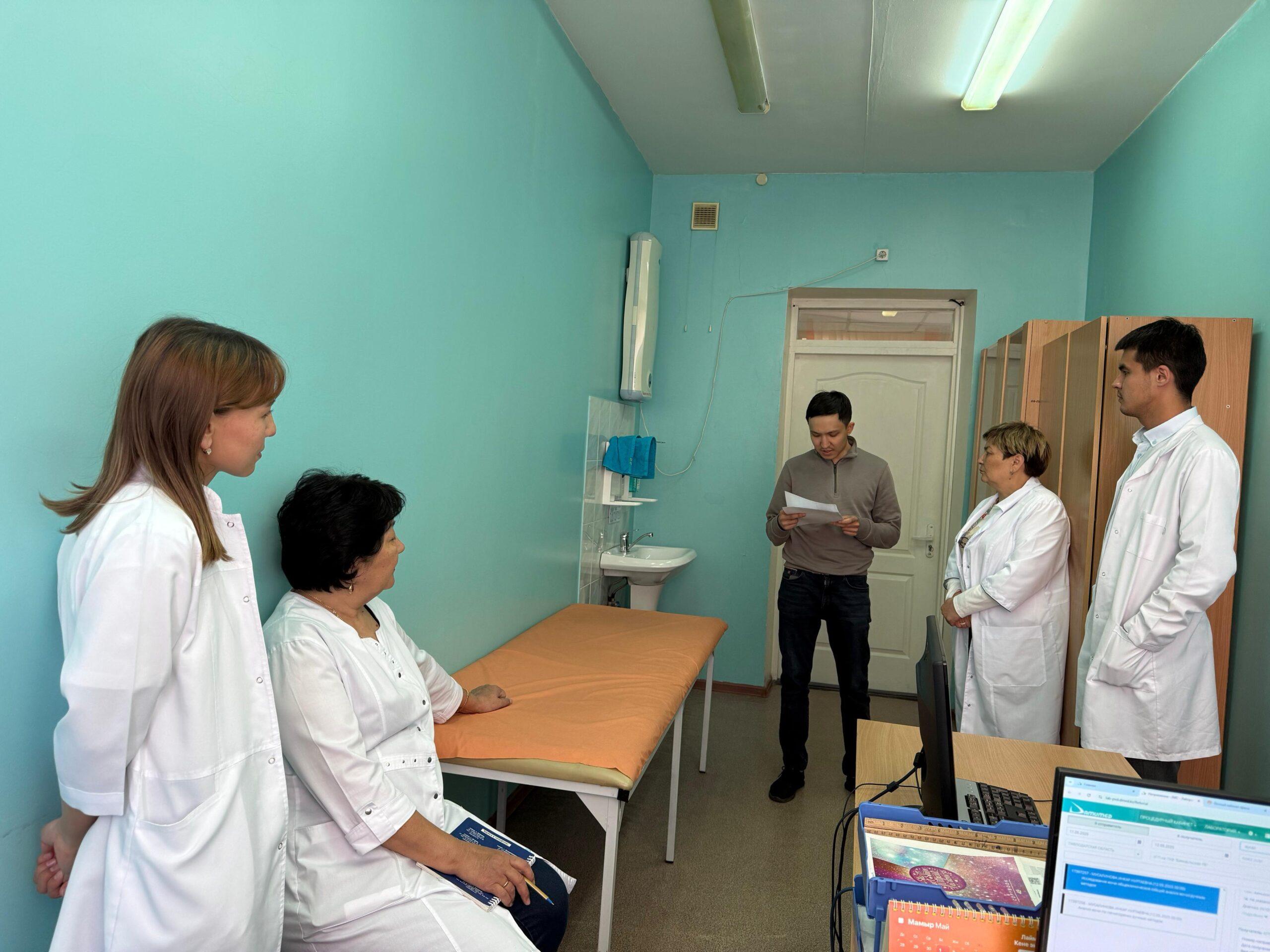Баянауыл ауданына МӘС бөлімінің көшпелі отырысы.