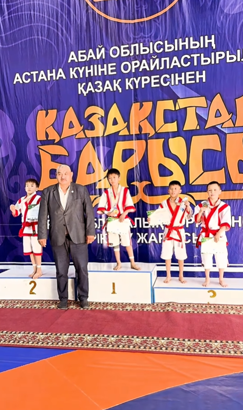 Ұлы Отан соғысындағы Жеңістің 80 жылдығына арналған қазақ күресінен облыстық турнир өтті