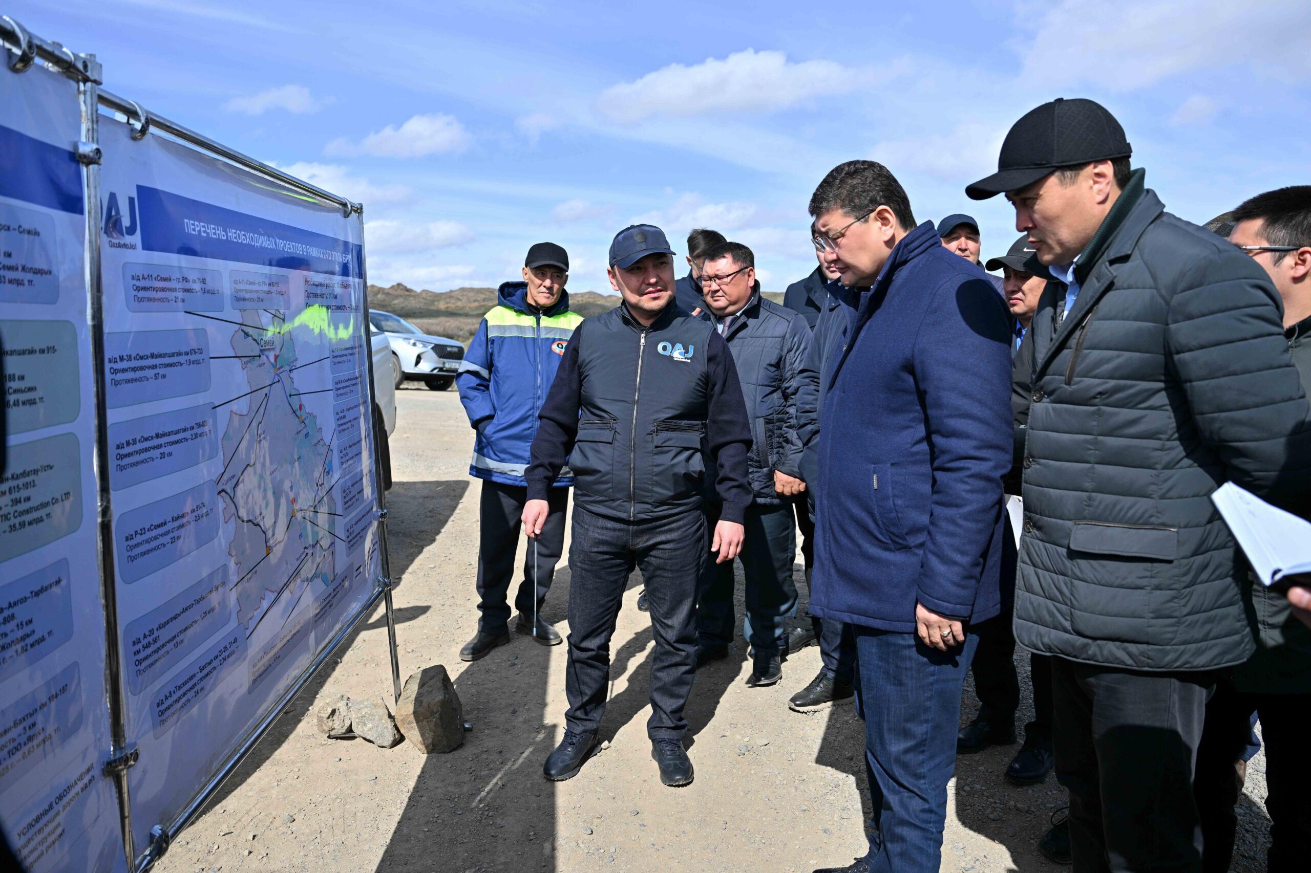 Облыс әкімі Шұбартау өңіріндегі жолдардың жағдайымен танысты