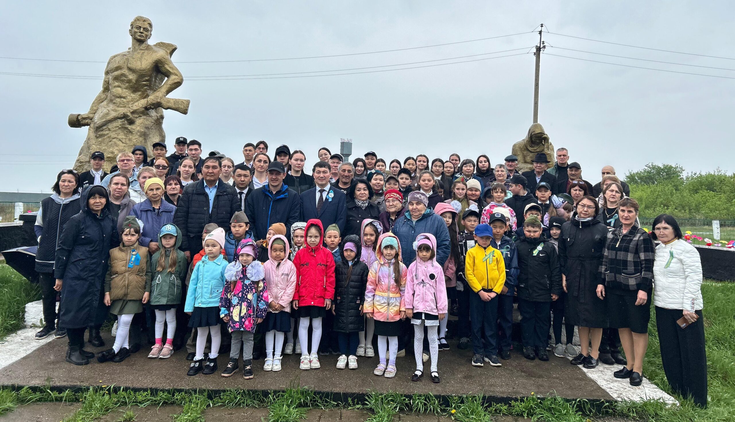 Жеңіс мерейтойына арналған митинг Құртай ауылдық округінде өтті