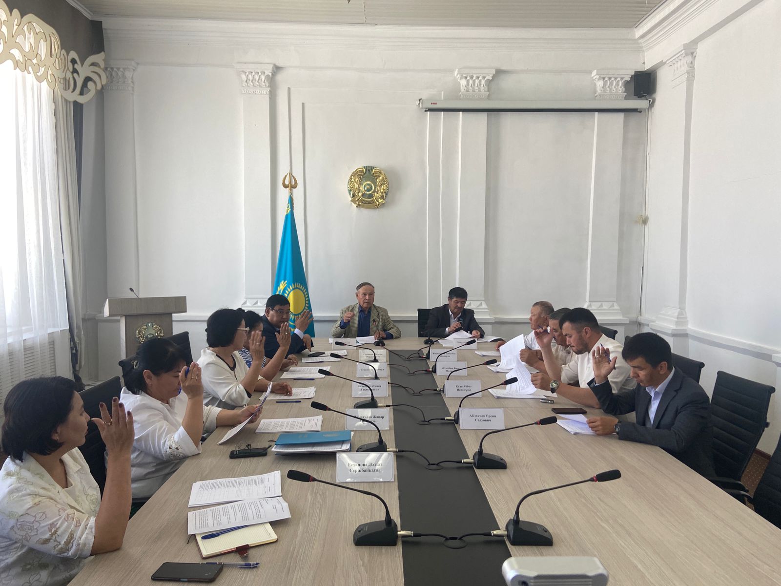 Аудандық Қоғамдық кеңесінің кезекті отырысы өтті