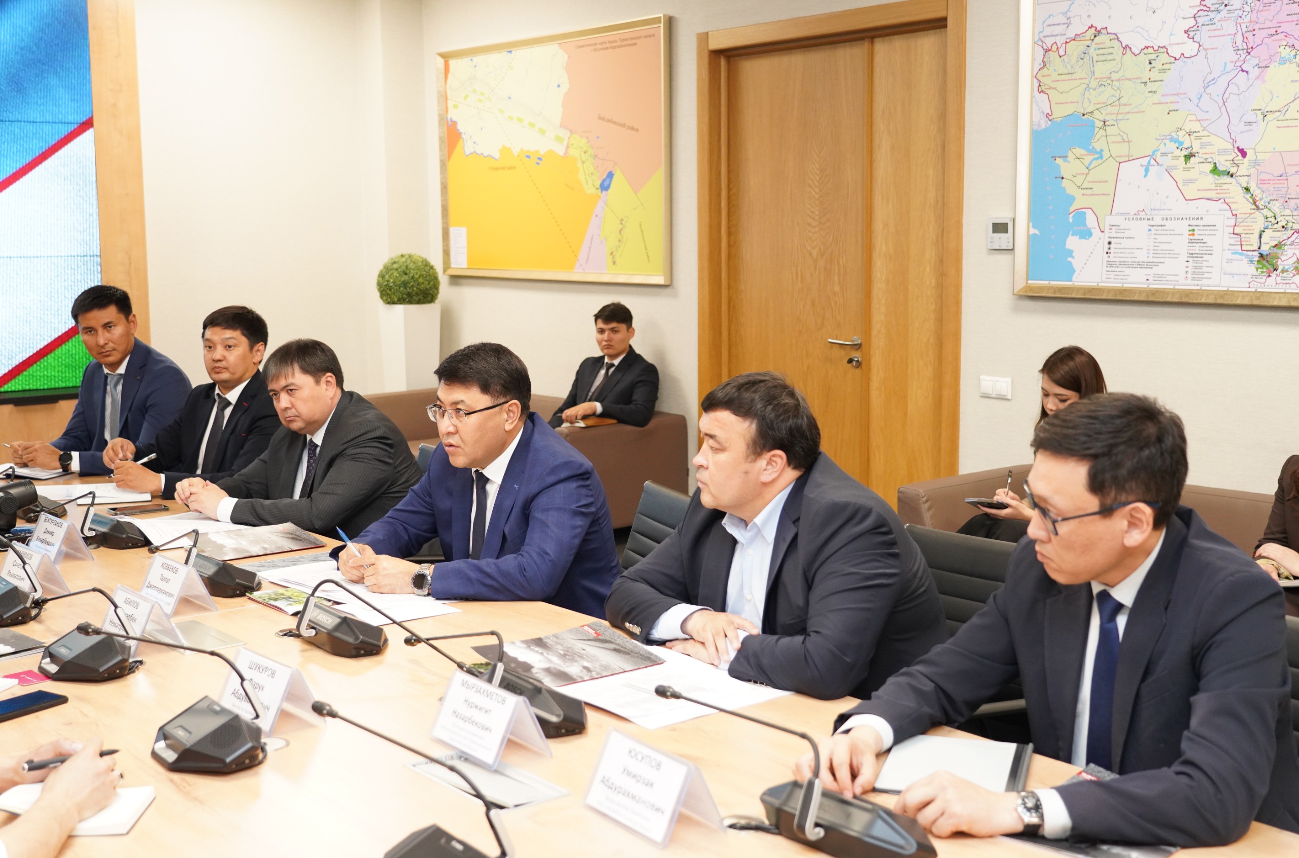ТҮРКІСТАН: ИНВЕСТОРЛАРМЕН СУАРУ ЖҮЙЕЛЕРІН ӨНДІРЕТІН КӘСІПОРЫН АШУ БОЙЫНША КЕЛІССӨЗДЕР ЖҮРГІЗІЛДІ