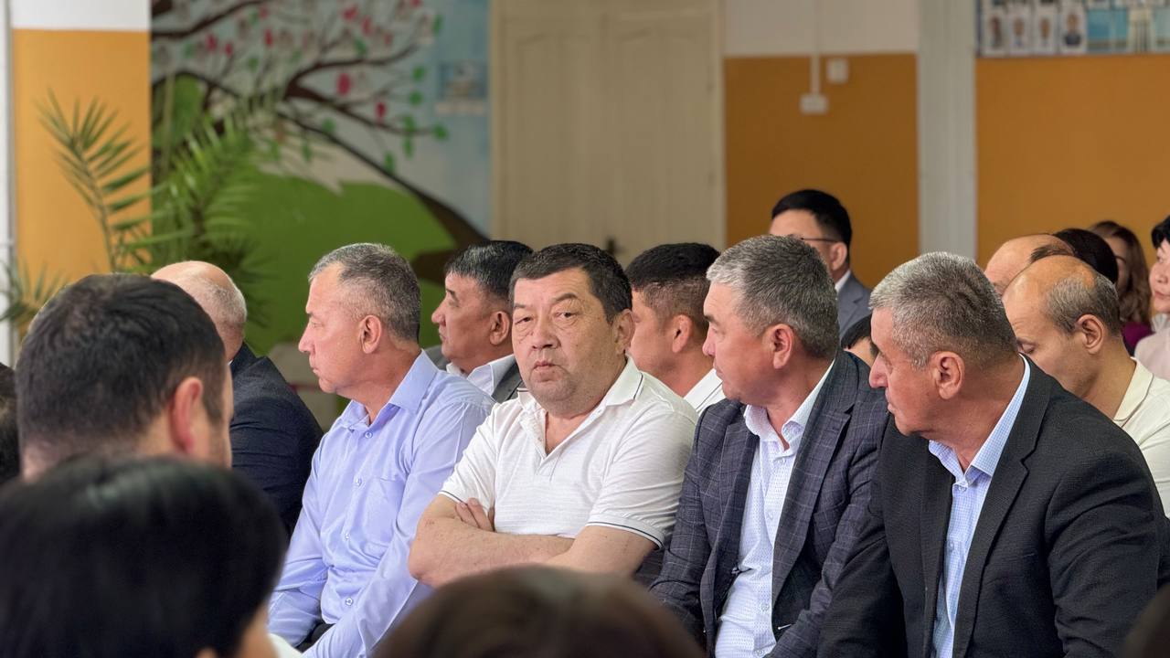 🔰 ДЕПАРТАМЕНТ: САЙРАМ АУДАНЫНДА БІЛІМ БЕРУ ҰЙЫМДАРЫНЫҢ БАСШЫЛАРЫМЕН КЕЗДЕСУ ӨТТІ