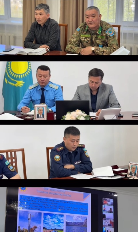 ӨРТ ҚАУІПТІ КЕЗЕҢІ БОЙЫНША ЖИНАЛЫС ӨТТІ