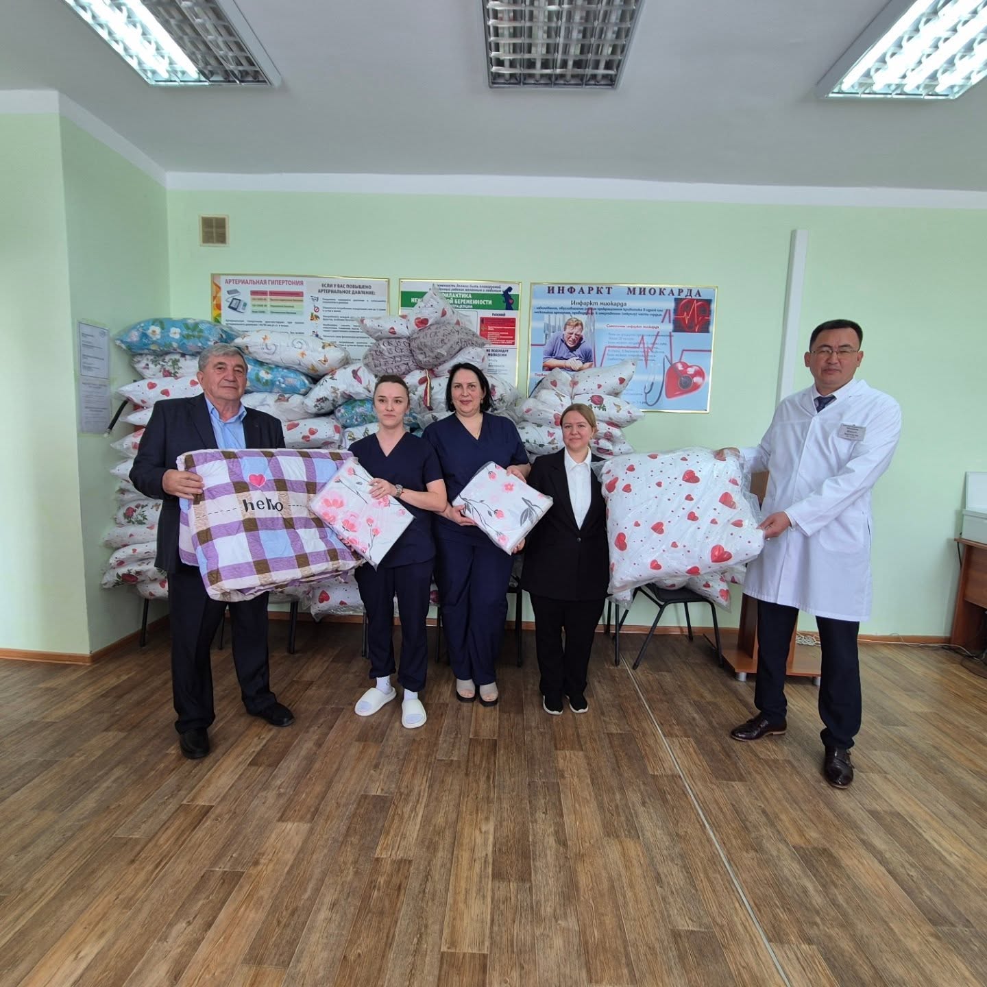 «Қазақстан Халық Банкі» АҚ-ның әлеуметтік жауапкершілігін қолдау және денсаулық сақтауды дамыту іс-шарасына қатыстым   