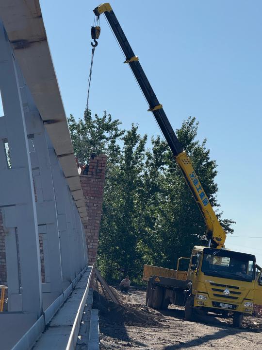 Зайсан ауданындағы Айнабұлақ ауылында жаңа спорт модулі салынып жатыр
