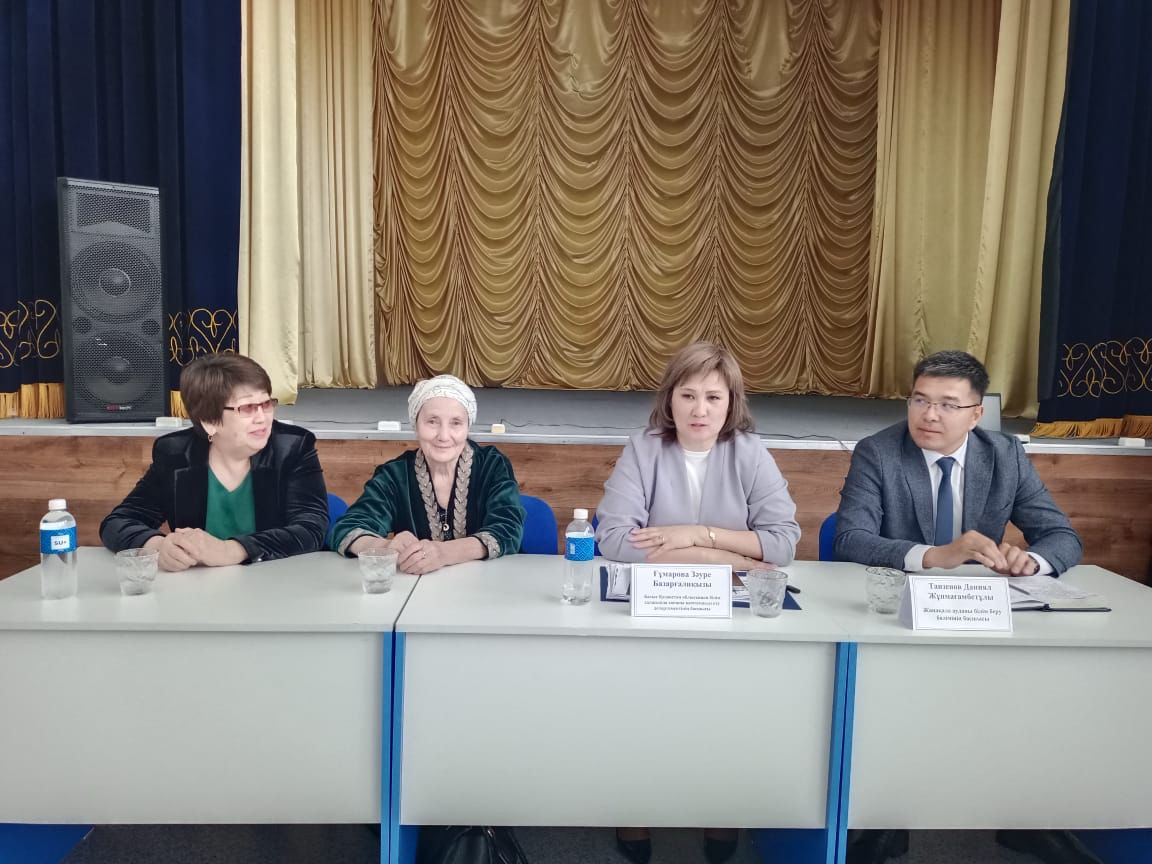 Департамент басшысы З.Гумарова Жаңақала ауданына жұмыс сапарымен барды.