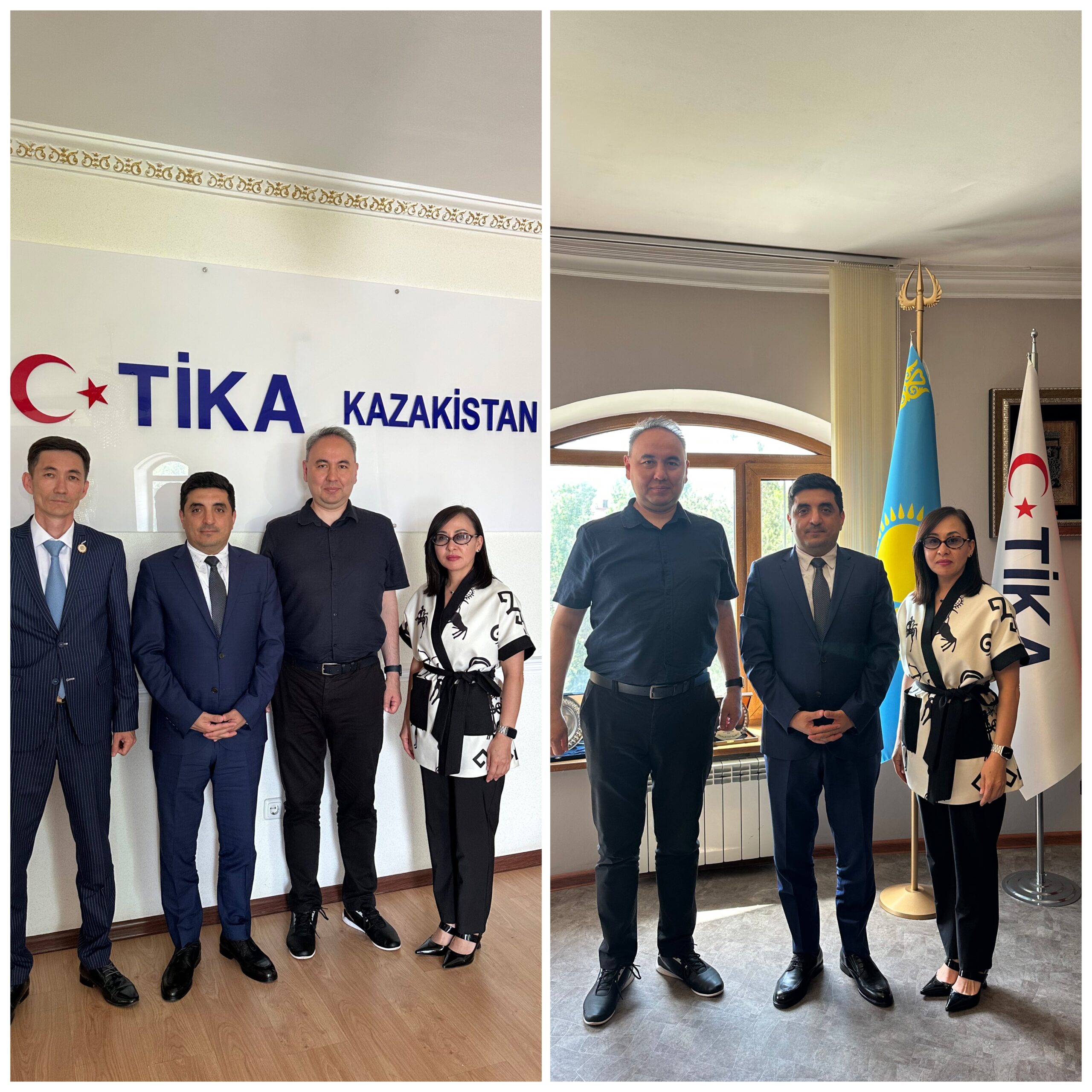 Қазақстан Республикасындағы Түрік ынтымақтастық және үйлестіру агенттігінің (TİKA) өкілімен жұмыс кездесу
