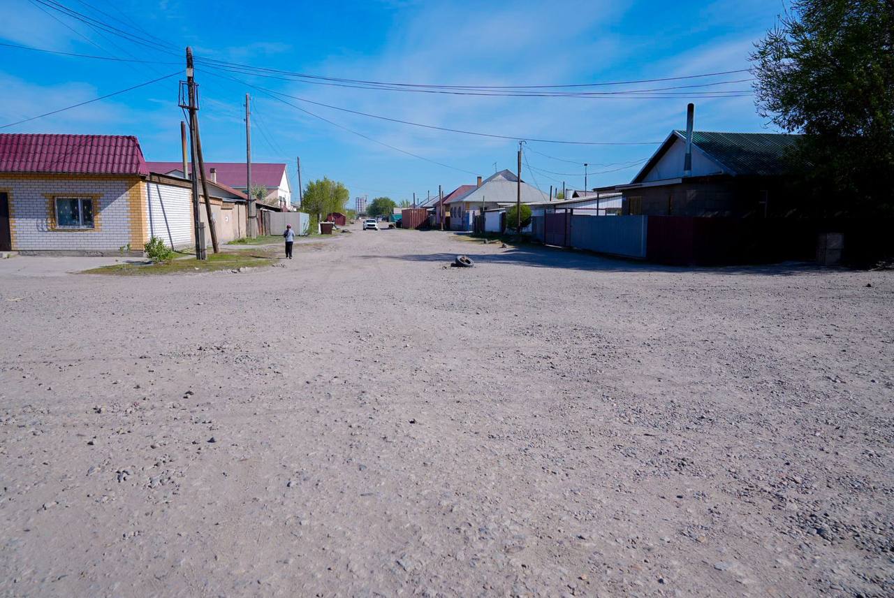 Ақмола көшесінің тұрғындары өз мәселелерін жеткізді