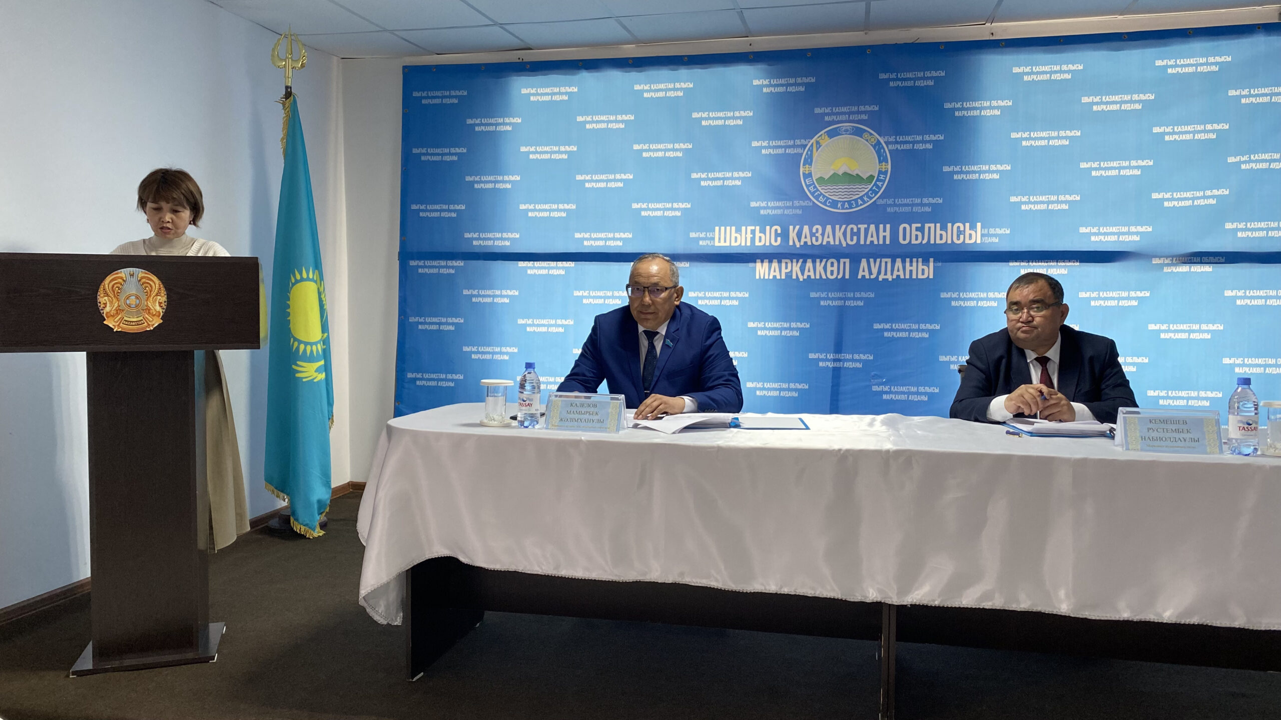 2025 жылғы 29 сәуірде Марқакөл ауданы мәслихатының кезектен тыс жиырма екінші сессиясы өтті