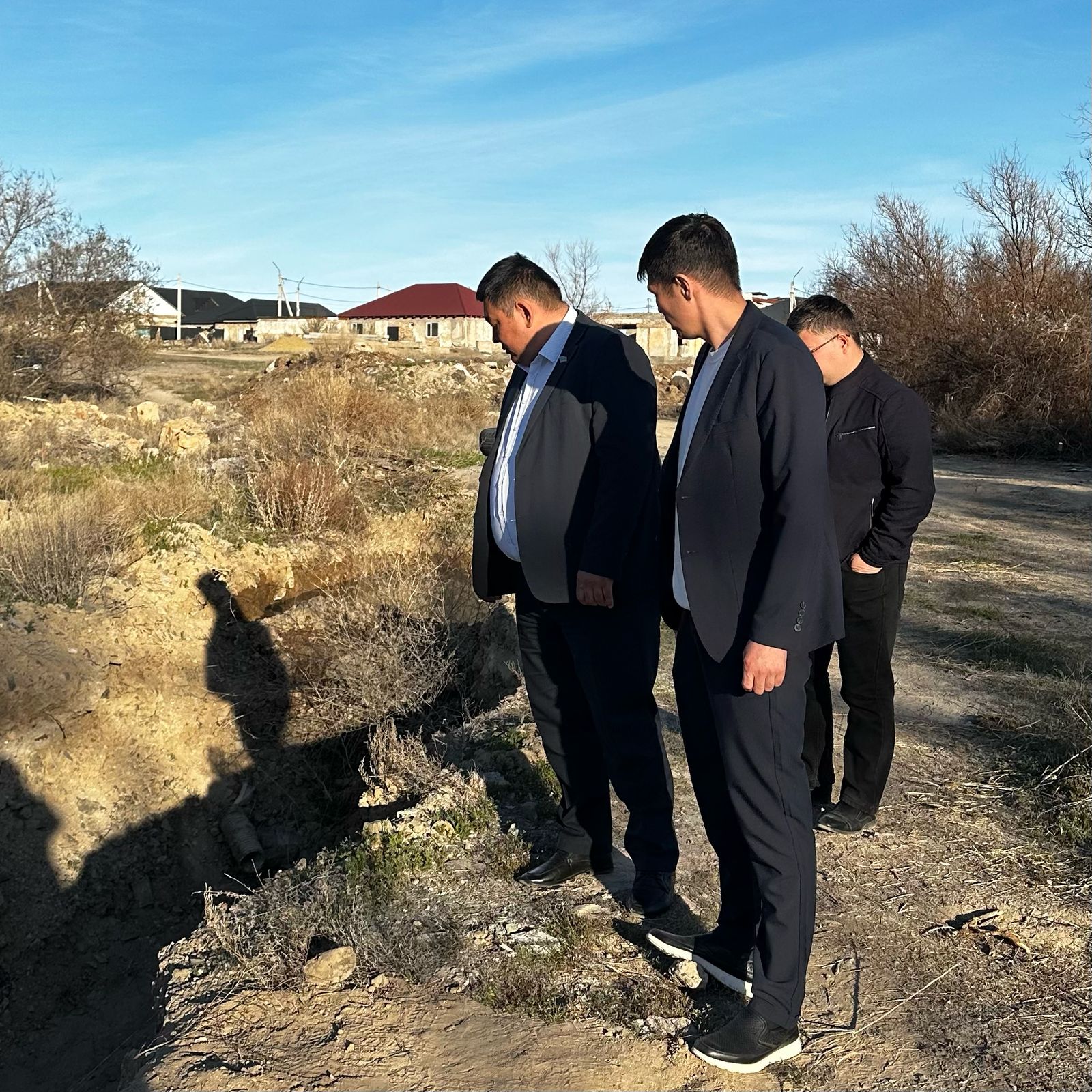 Кәріз құбыры төсеу жұмыстары қарқынды жүріп жатыр
