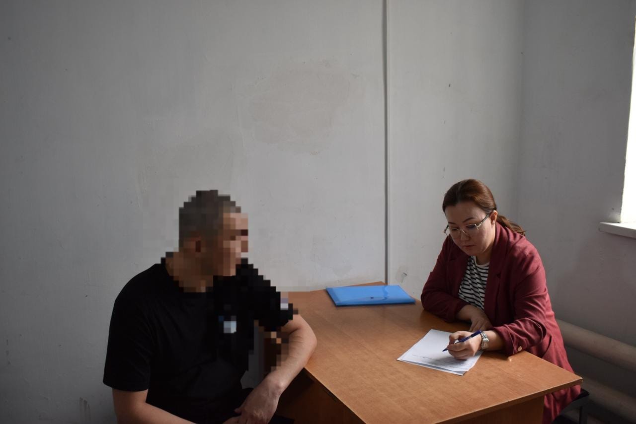 Омбудсменнің Ақтөбе облысы бойынша өкілі  қылмыстық атқару жүйесінің №70 мекемесінде  азаматтарды жеке қабылдау өткізді