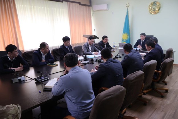 ҚР ҰҚК Терроризмге қарсы орталығы штабынан келген сарапшылардың Маңғыстау облысы әкімдігіне әдістемелік-тәжірибелік іс-сапары туралы