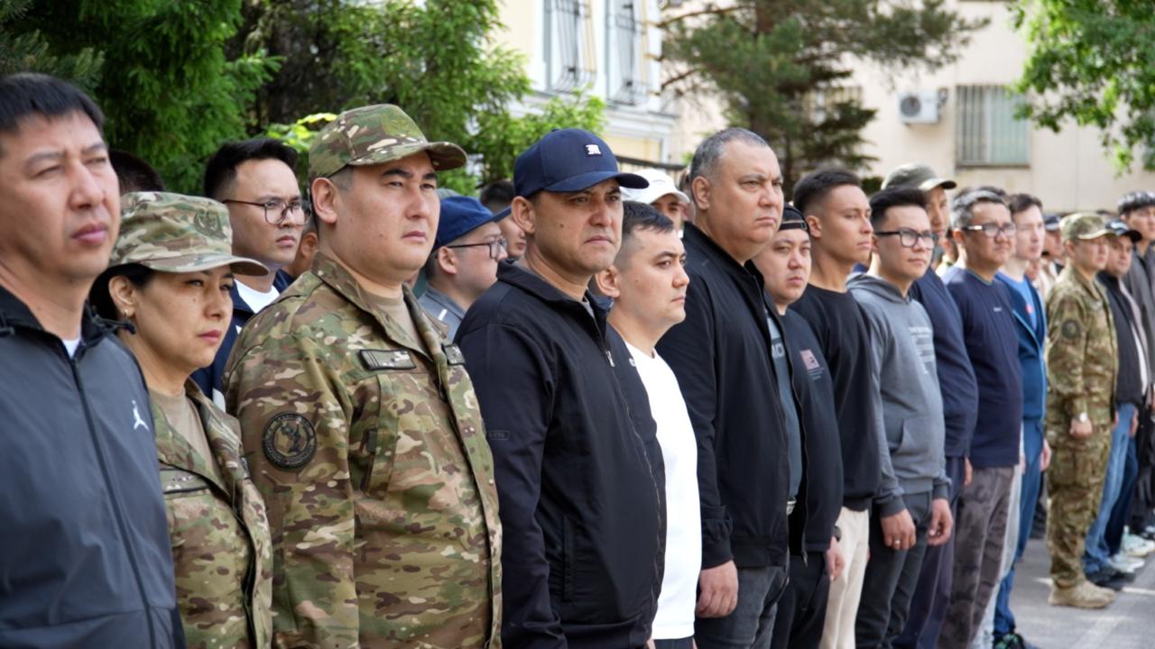 Астанада запастағы офицерлер мен сержанттар үшін кезекті жоспарлы әскери жиындар басталды