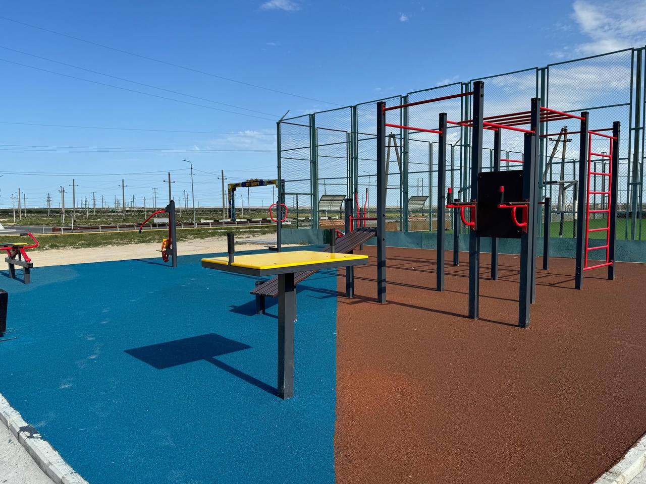Құрықта жаңа «Street workout» алаңы пайдалануға берілді