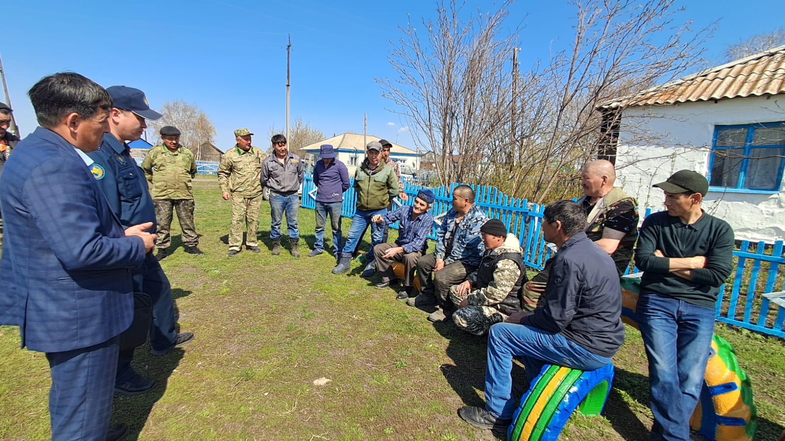 Сулыкөл ауылында  ауылдық округ әкімінің есеп беру кездесуі