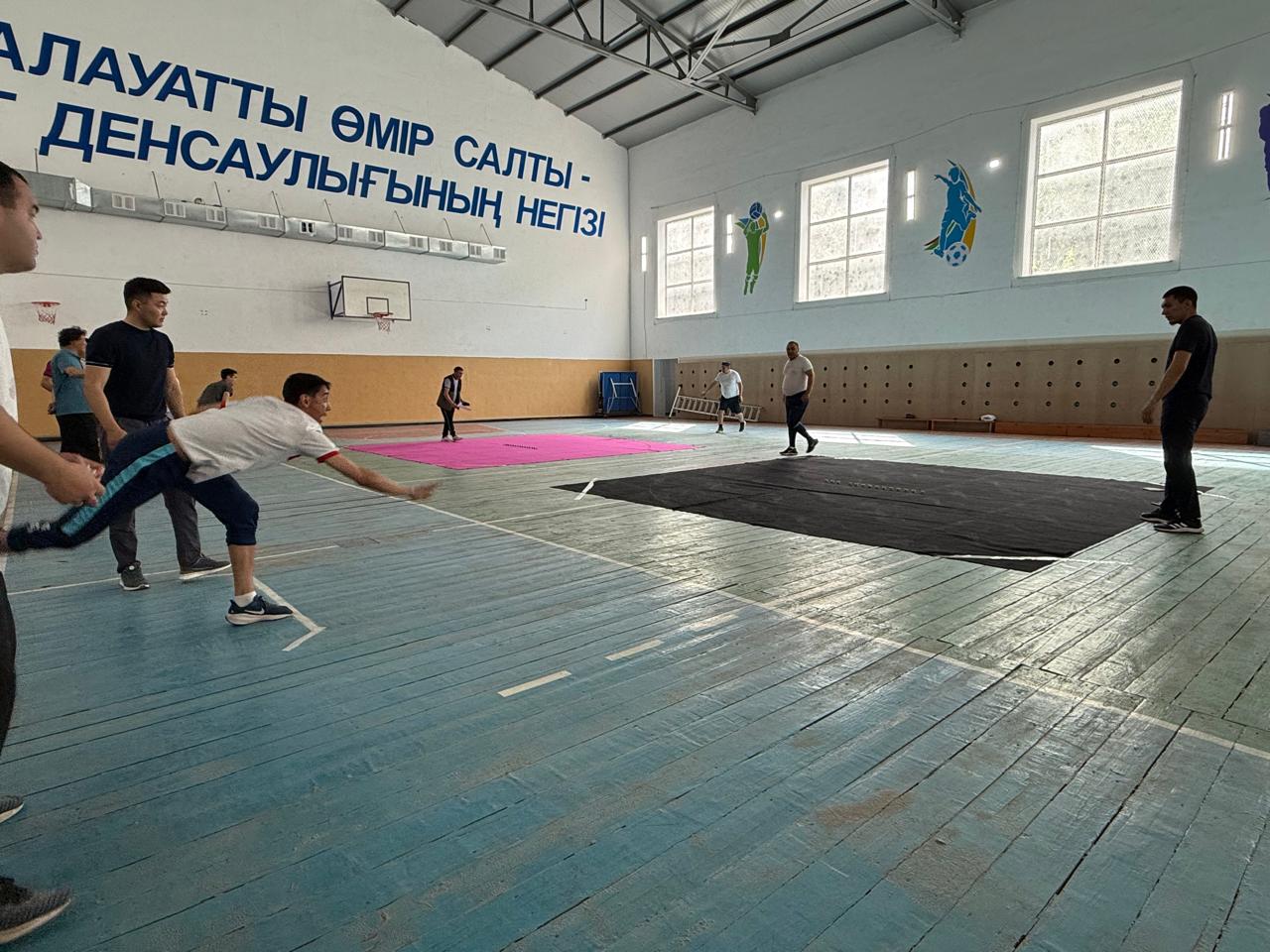 Ақтөбе облысында техникалық және кәсіптік білім беру ұйымдары оқытушылары арасында спартакиада өтуде