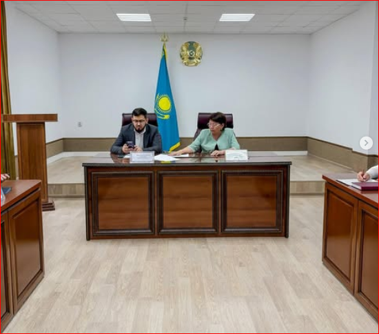 «Азаматтық хал актілерін тіркеу пункті» ақпараттық жүйеде тіркелген акт жазбаларға қатысты кездесу өткізілді.
