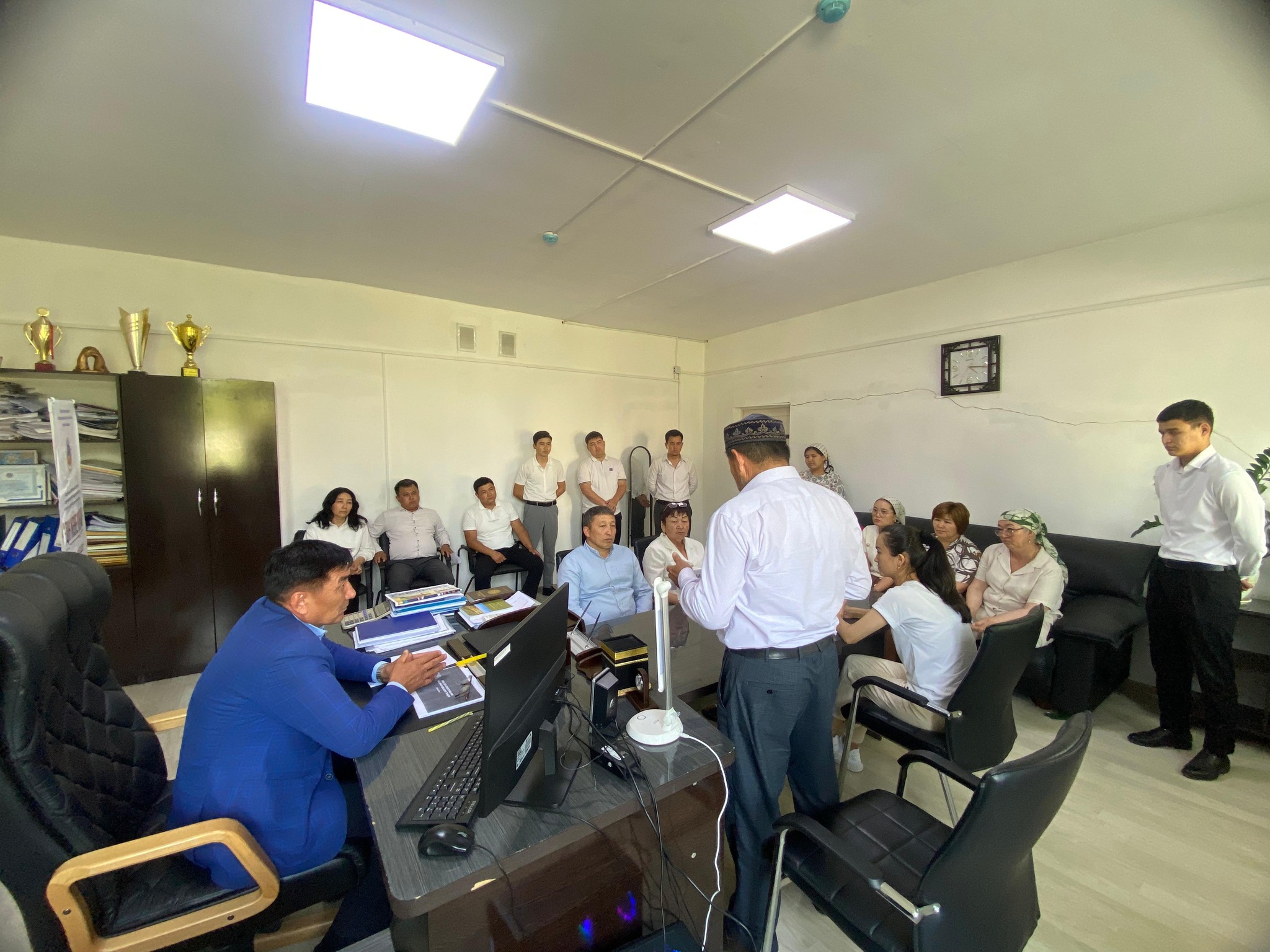 🔰 ШАРДАРА: АУДАНДА ДҮНИЕЖҮЗІЛІК ЕҢБЕКТІ ҚОРҒАУ КҮНІ АТАП ӨТІЛДІ