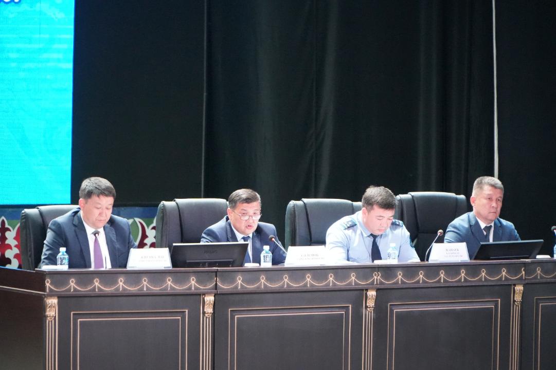 Өкіл “Заң және тәртіп” қағидаты аясында Меркі ауданының тұрғындарымен кездесуге қатысты