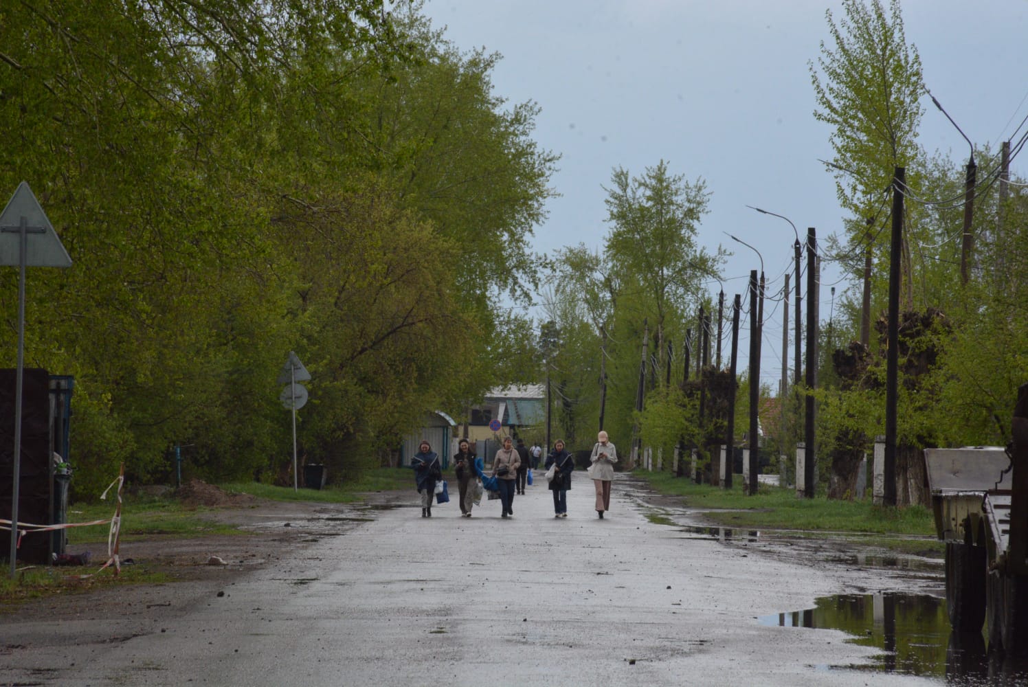Петропавлдағы су басқан аумаққа 70-ке жуық полицей жұмылдырылды