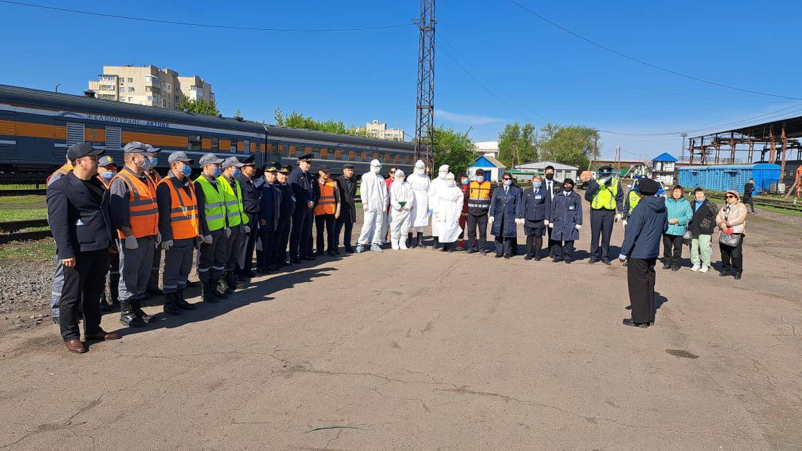 Санитариялық-эпидемиологиялық іс-шараларды ұйымдастыру бойынша оқу-жаттығу