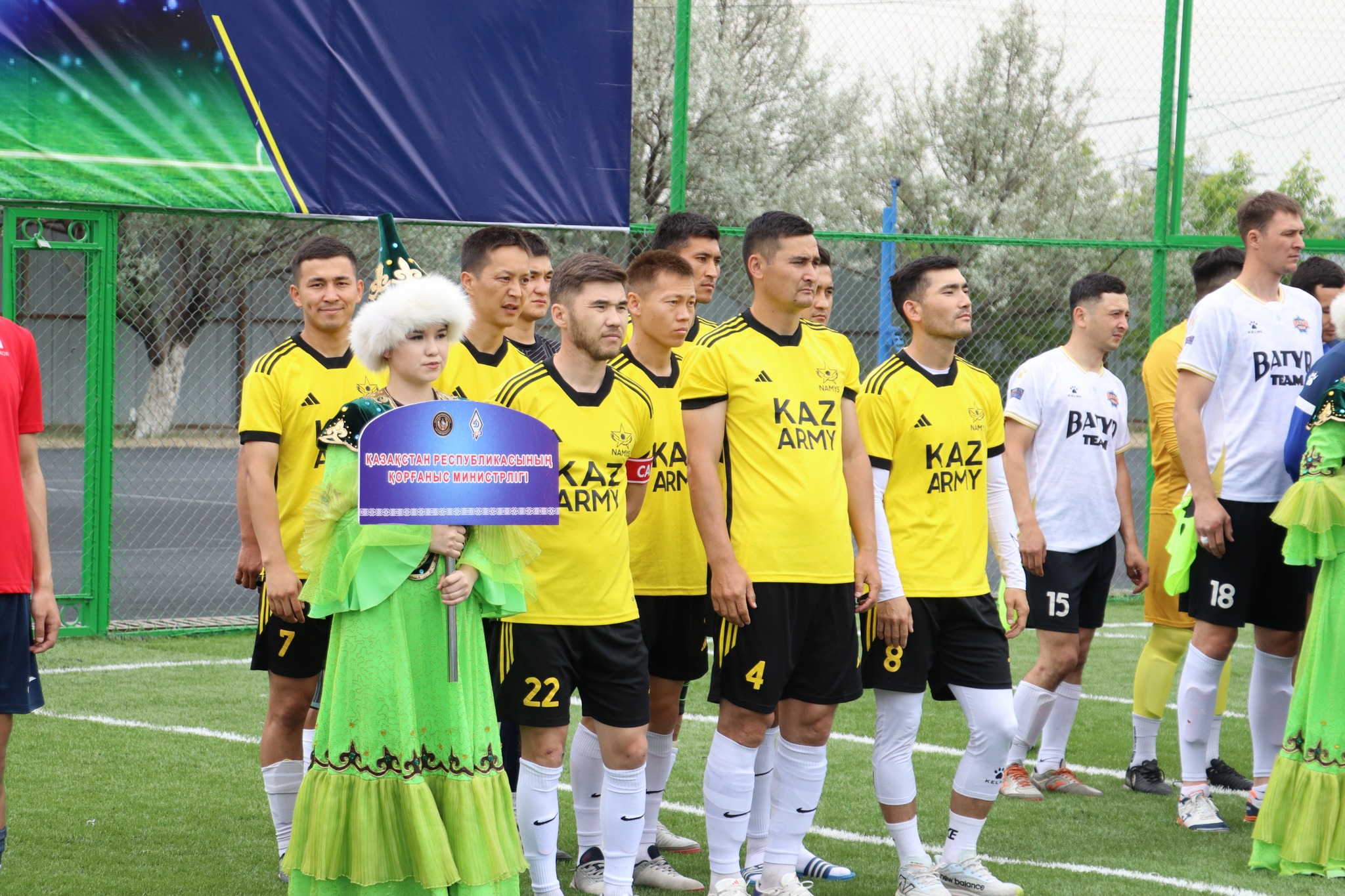 «Қазақстан Республикасы Ішкі істер министрінің кубогына» арналған шағын футболдан турнир өз мәресіне жетті