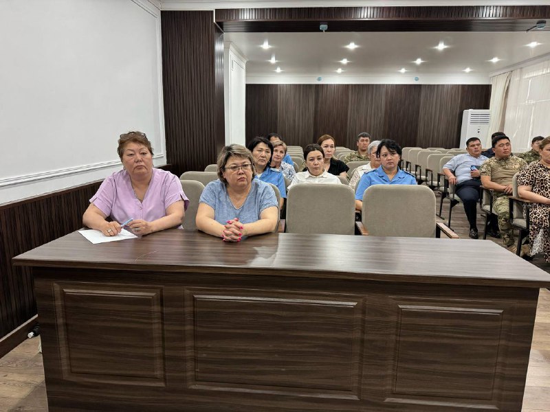 ТЖ департаментінде өзекті мәселелер бойынша жиналыс өтті