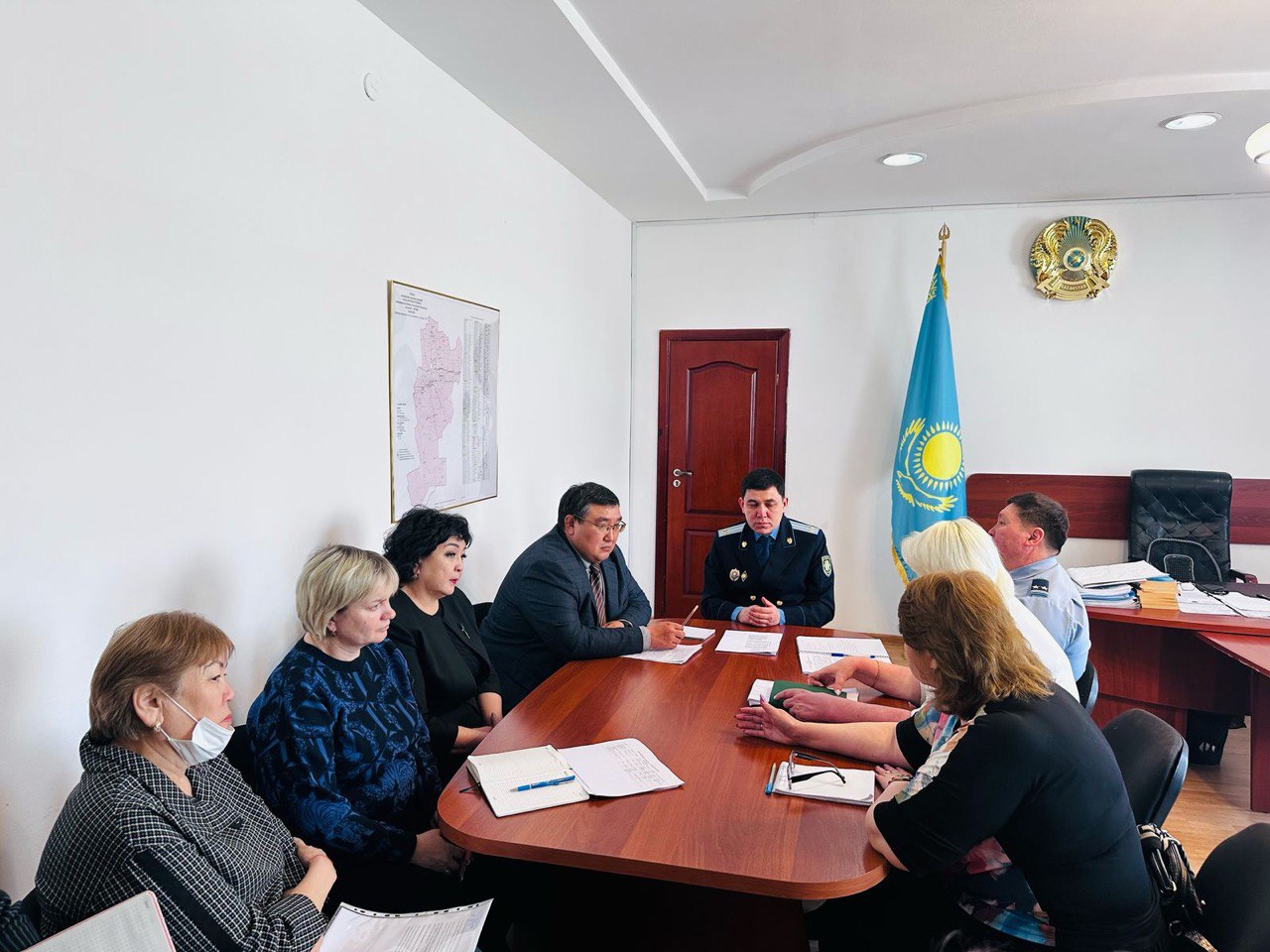 Атбасар ауданының прокуроры жұмыс кеңесін өткізді