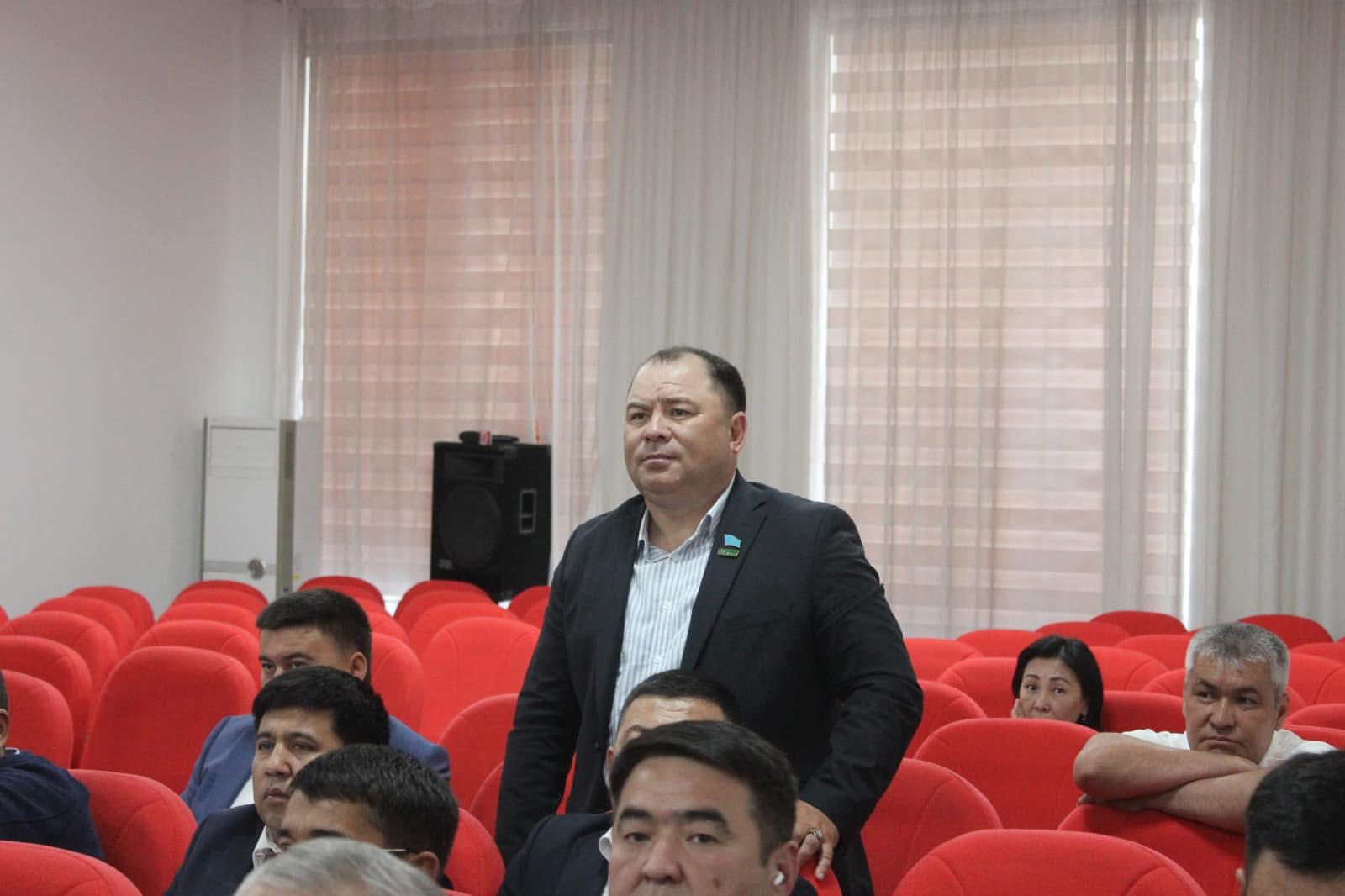🏛️Ордабасы аудандық мәслихатының кезектен тыс XXXI сессиясы өтті