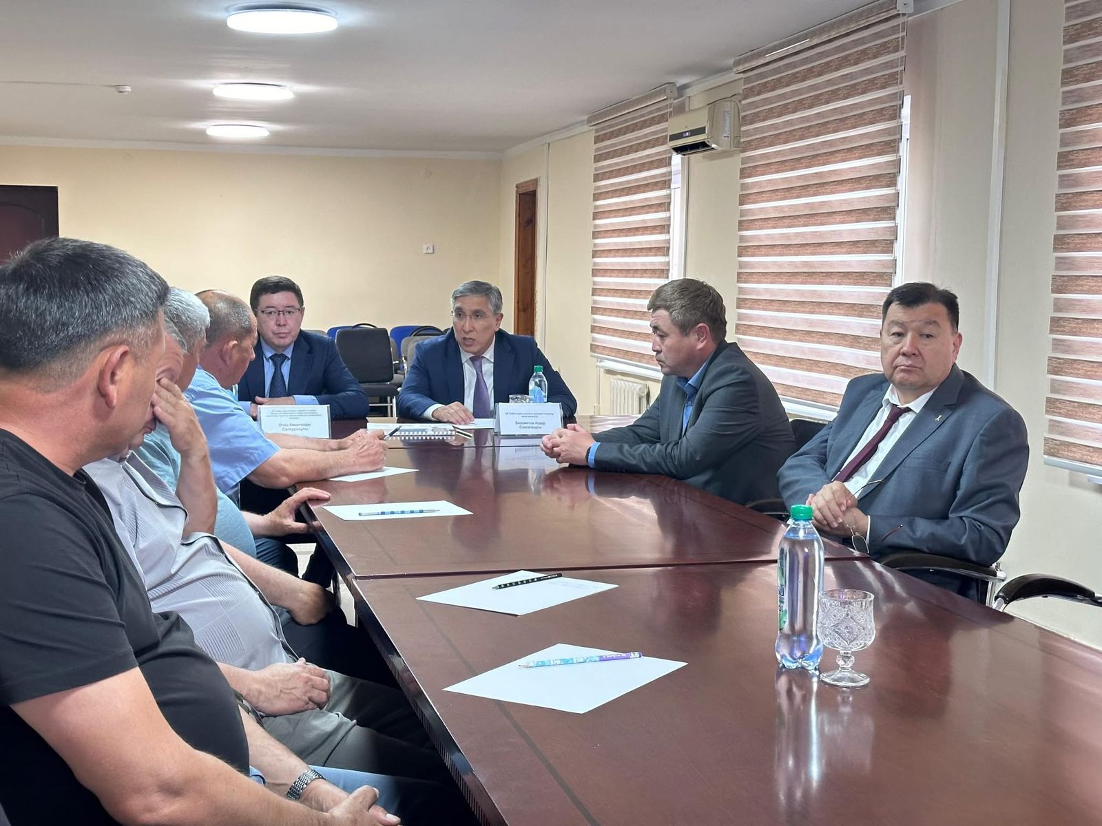 🔰 ЕҢБЕК ТӘУЕКЕЛДЕР КАРТАСЫ БОЙЫНША «ЯССЫ ҚҰРЫЛЫС» ЖШС-НІҢ ҰЖЫМЫМЕН КЕЗДЕСУ