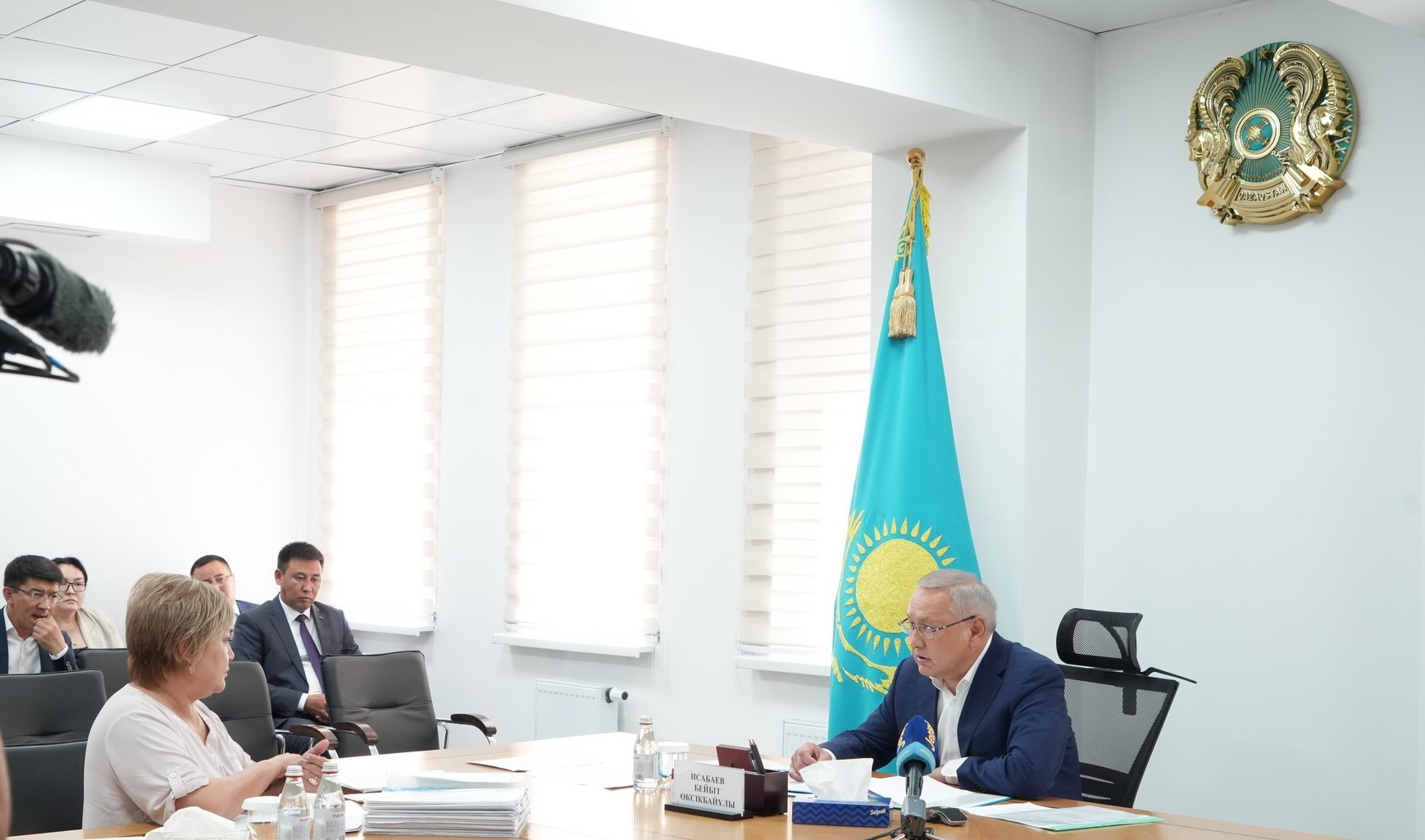 Бейбіт Исабаев азаматтарды жеке мәселелері бойынша қабылдады