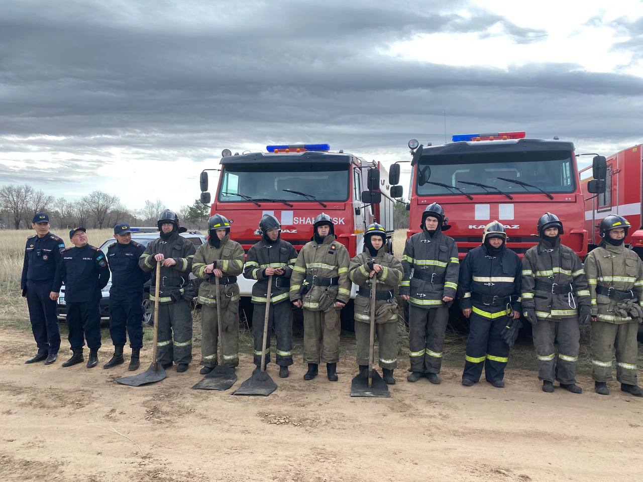 Өрт қауіпті кезеңге арналған жабдықтар мен күштердің дайындығын шолу