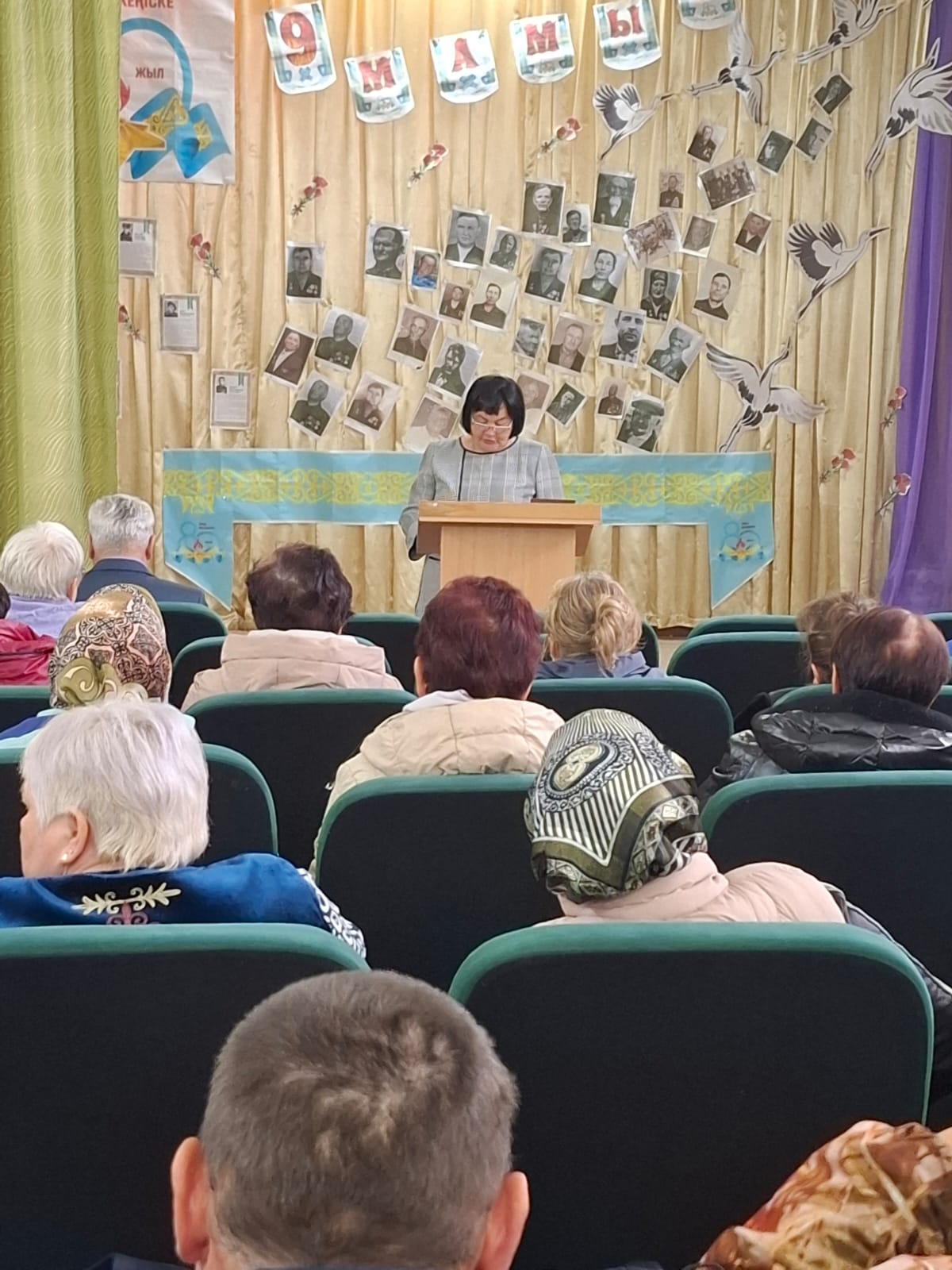 Қосарал ауылдық округінде округ әкімінің есептік кездесуі.