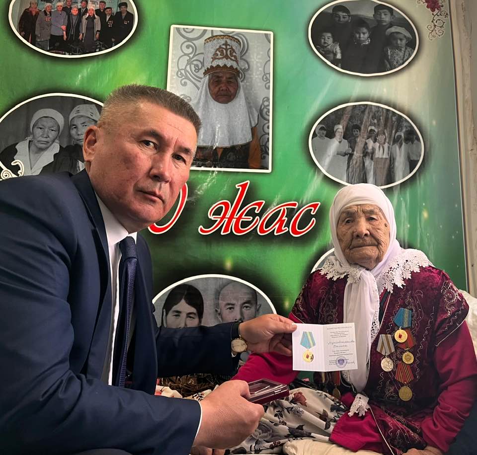 ЖЕҢІС МЕДАЛІ БҰЛАНҒА ЖЕТТІ