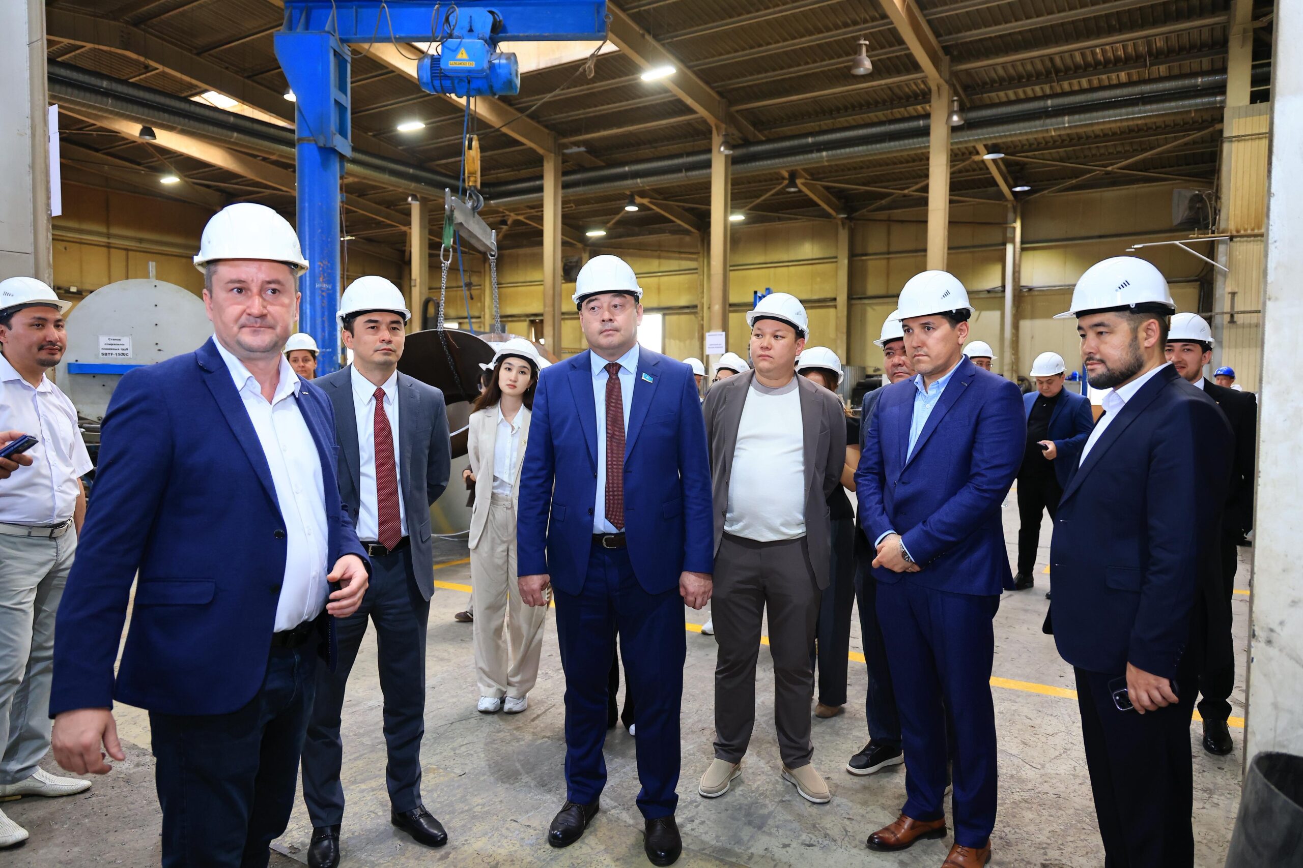 ҚР Энергетика министрлігі, Қарағанды облысы әкімдігі, ҚР Парламенті Мәжілісінің депутаттары және NCOC компаниясының өкілдері Қарағанды облысындағы жетекші кәсіпорындарын аралады