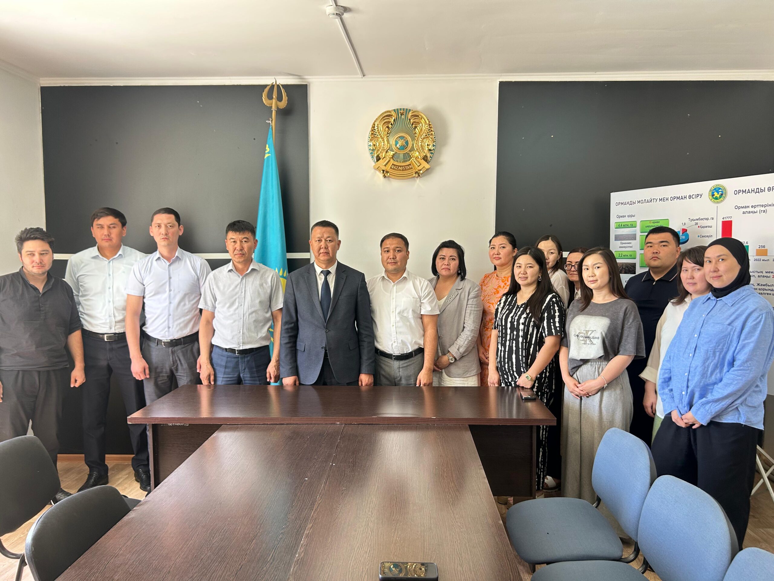 🔰Рәміздер күніне орай Мемлекеттік әнұран орындалды