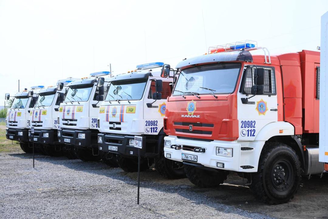 🚒Мәртөкте жаңартылған өрт сөндіру бекеті жұмысын бастады