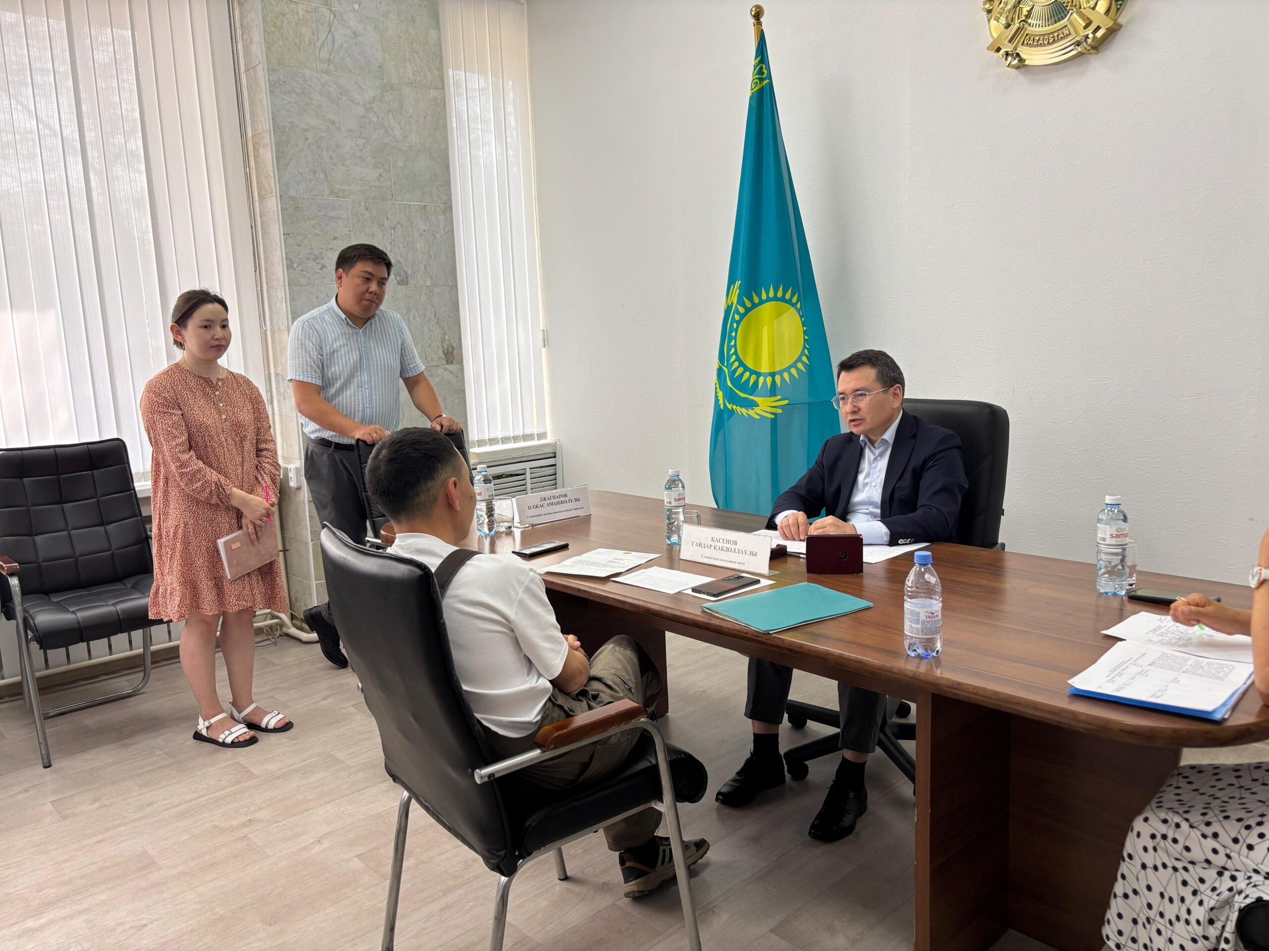 Кезекті қала тұрғындарын жеке қабылдау өткізілді.