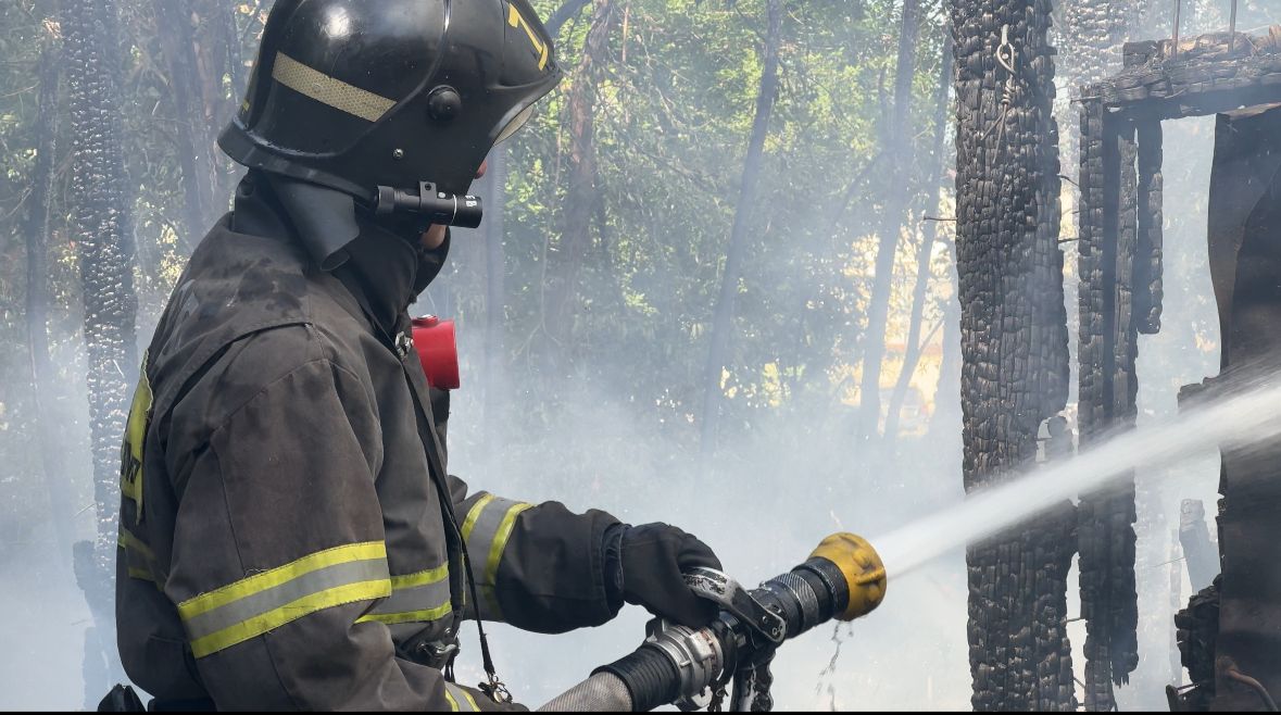 Облыс орталығында өрт сөндірушілер ірі өртті жойды