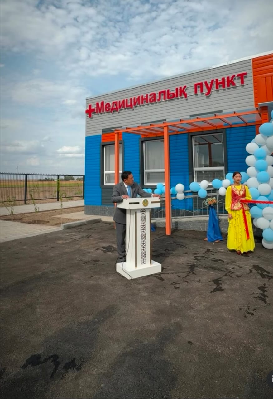 Жаңа медициналық пункт-Қопа бекетінде