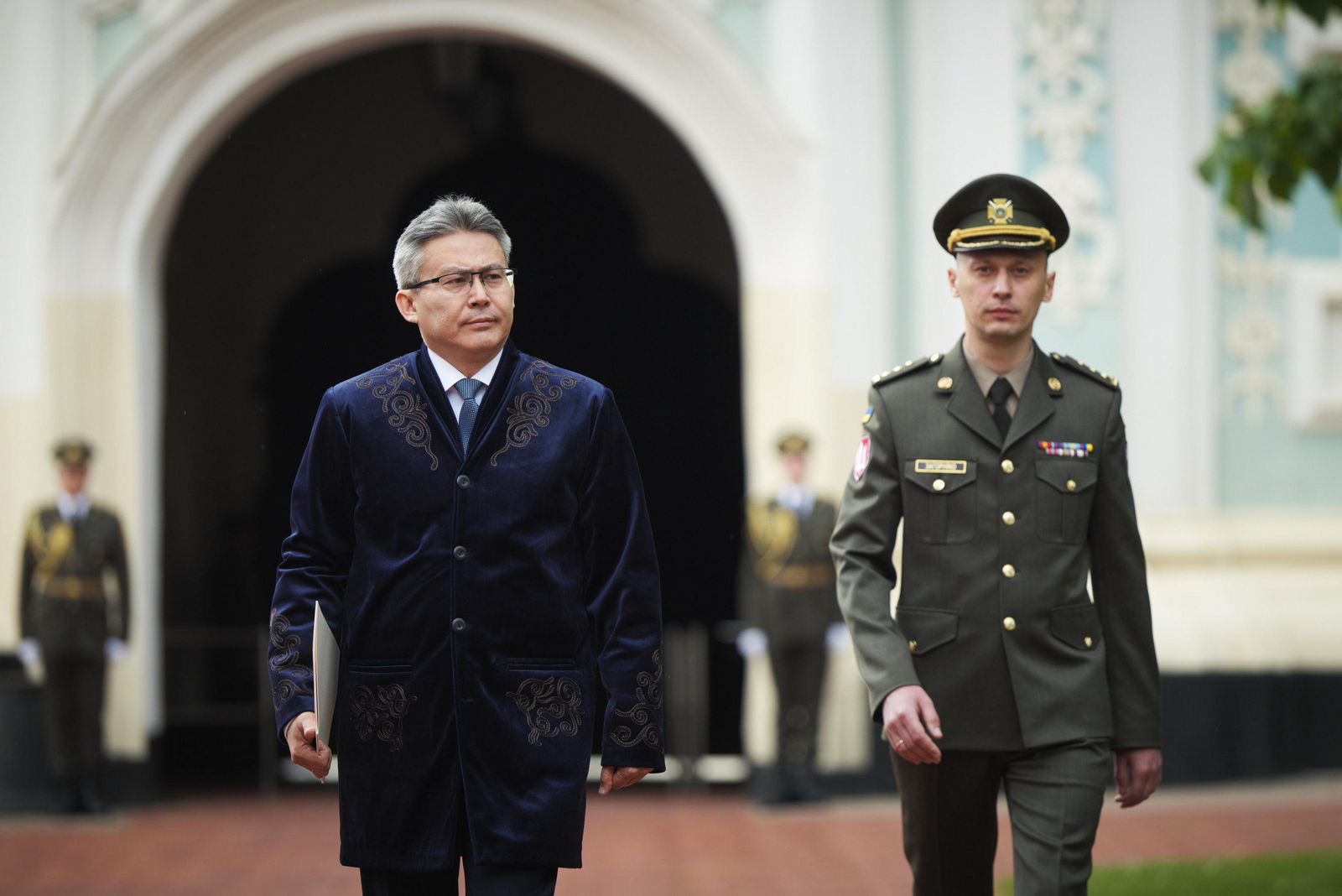 Қазақстан Елшісі Украина Президентіне сенім грамоталарын тапсырды