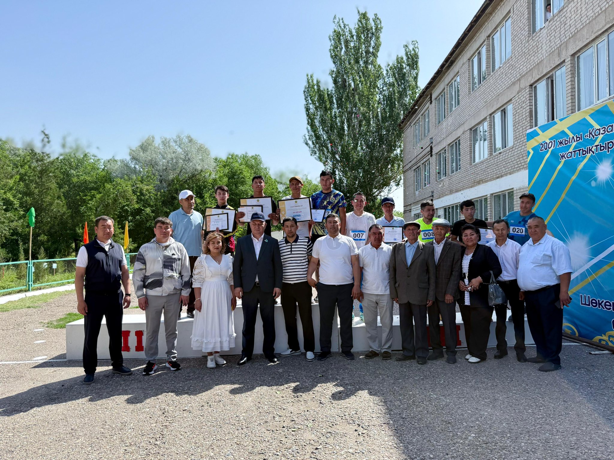 САУРАНДА ШӨКЕМАНОВ ӨМІРХАН ИБАХАНҰЛЫН ЕСКЕ АЛУҒА АРНАЛҒАН МАРАФОН ӨТТІ