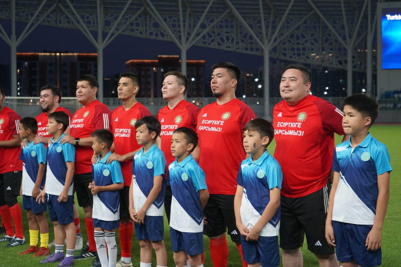 ТҮРКІСТАН: «SHOW MATCH» ФУТБОЛ ОЙЫНЫНДА «TURKISTAN» КОМАНДАСЫ ЖЕҢІСКЕ ЖЕТТІ