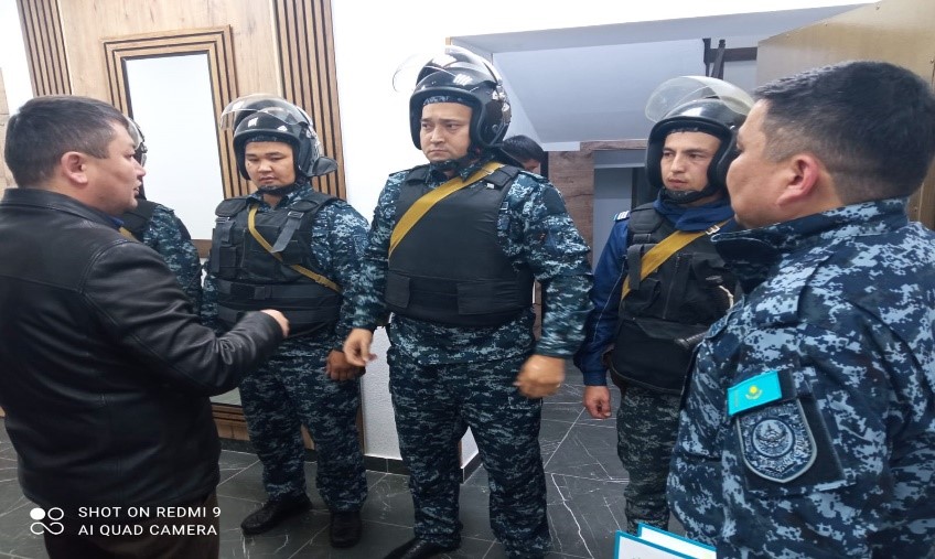 Батыс Қазақстан облысының Жәнібек, Бөкейорда және Қазталов аудандарында терроризмге қарсы күрес бойынша жедел-тактикалық  оқу-жаттығулар өткізу туралы