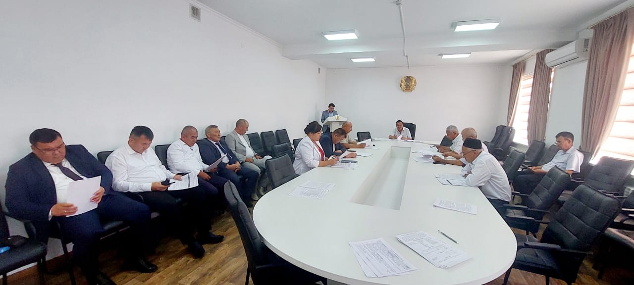 МАҚТААРАЛ АУДАНЫНЫҢ ҚОҒАМДЫҚ КЕҢЕСІНІҢ КЕЗЕКТІ ОТЫРЫСЫ ӨТТІ