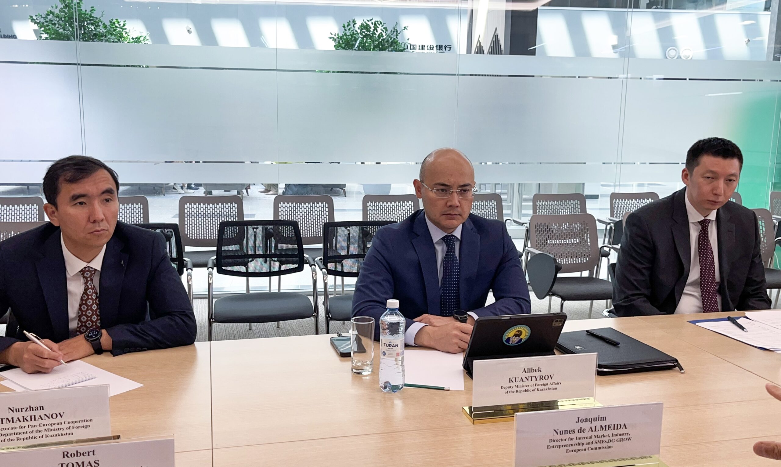 Қазақстан мен Еуропалық комиссия маңызды шикізат пен орнықты даму жобаларын жүзеге асыруды талқылады