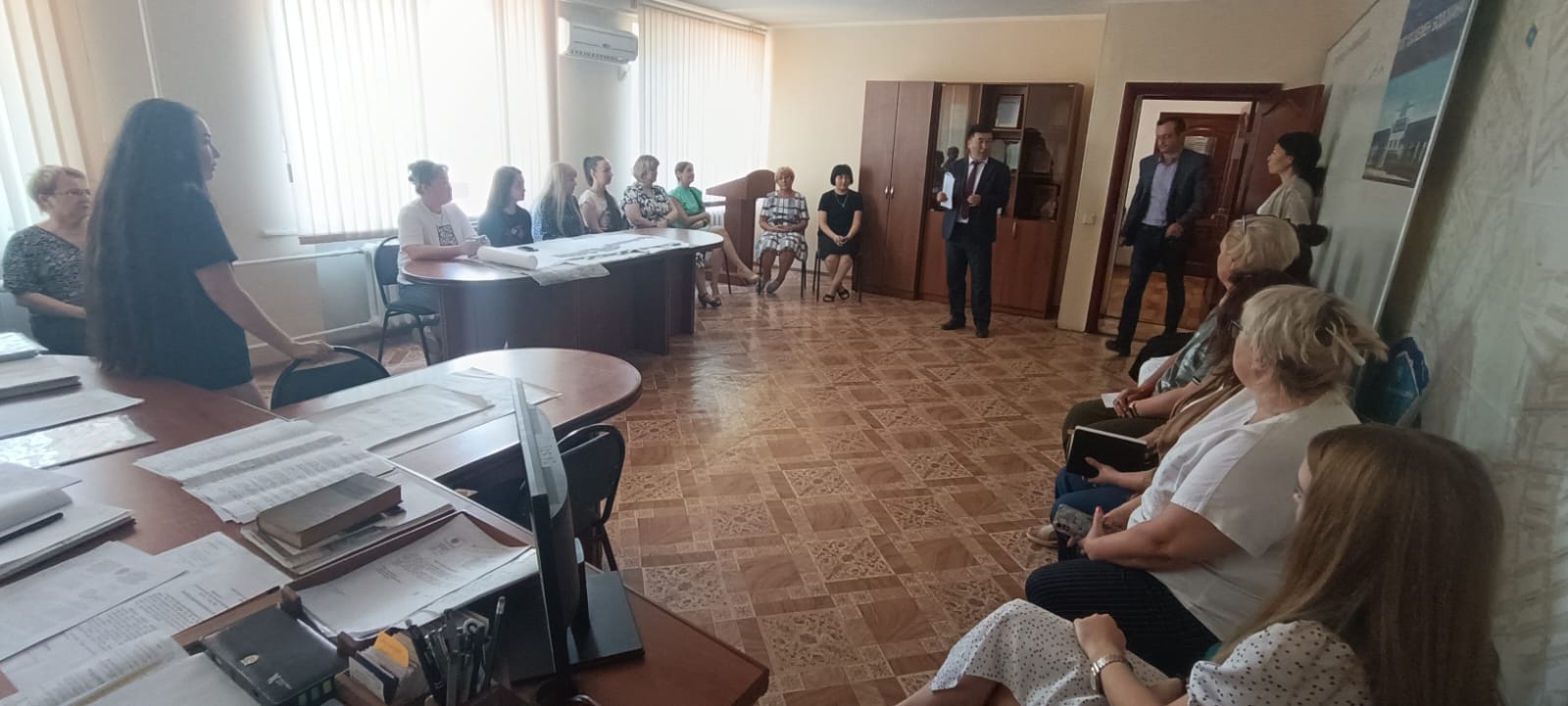 Өскемен қаласы әкімдігінің «Өскемен Водоканал» шаруашылық жүргізу  құқығындағы мемлекеттіқ коммуналдық кәсіпорыны ұжымымен кездесу өтті